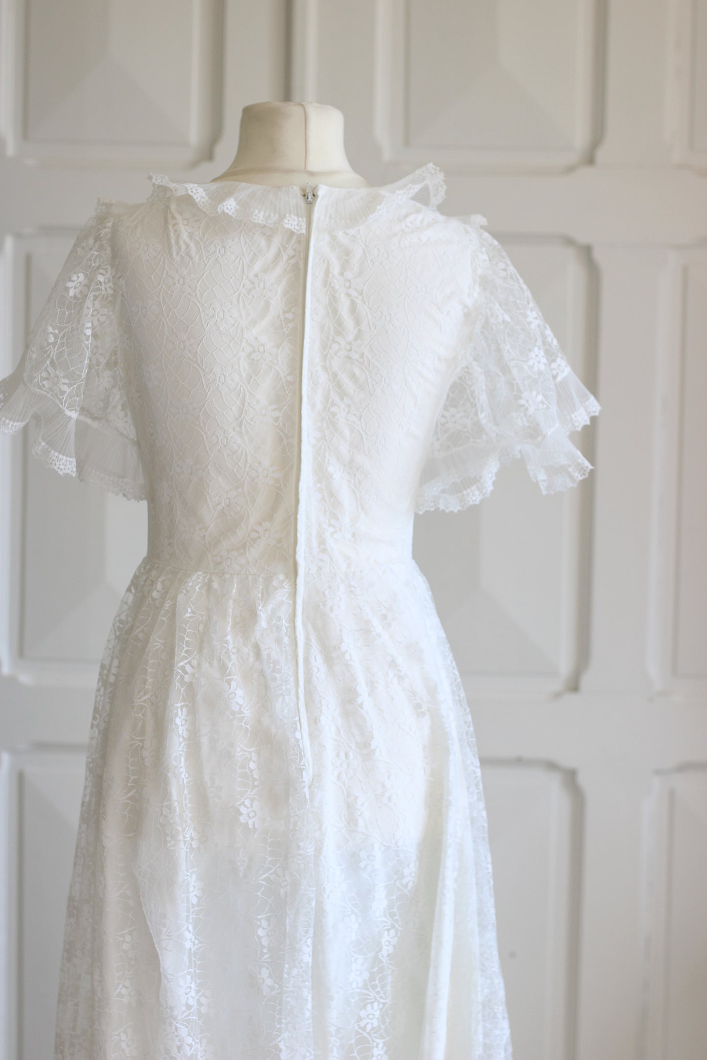 Esprit bohème fait main robe de mariée