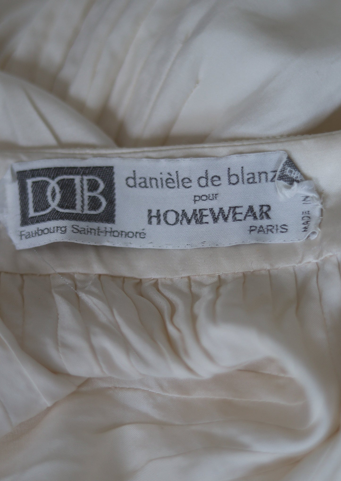 Daniele BLANZY chemise de nuit