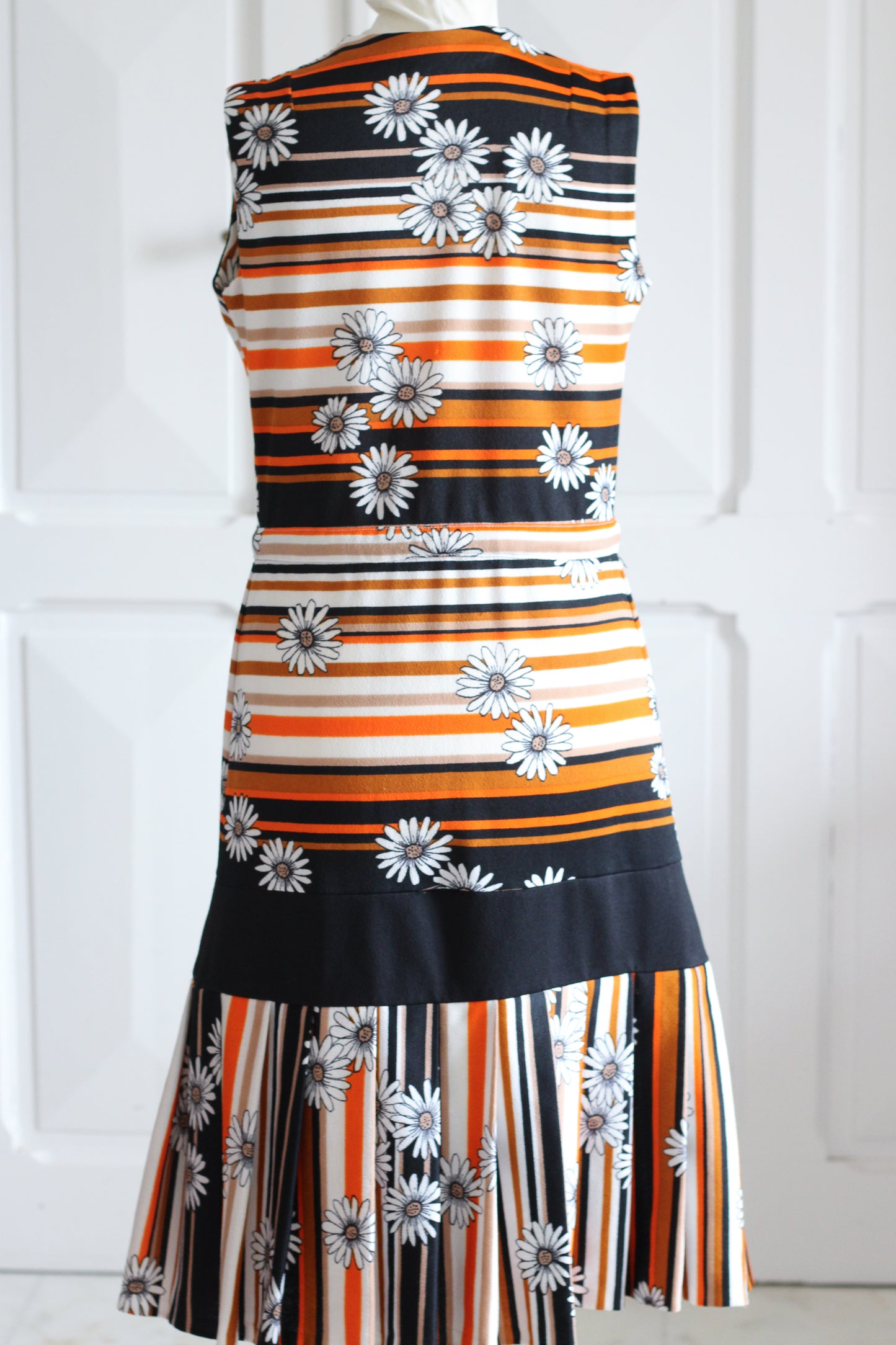 FAIT MAIN robe à plis plats