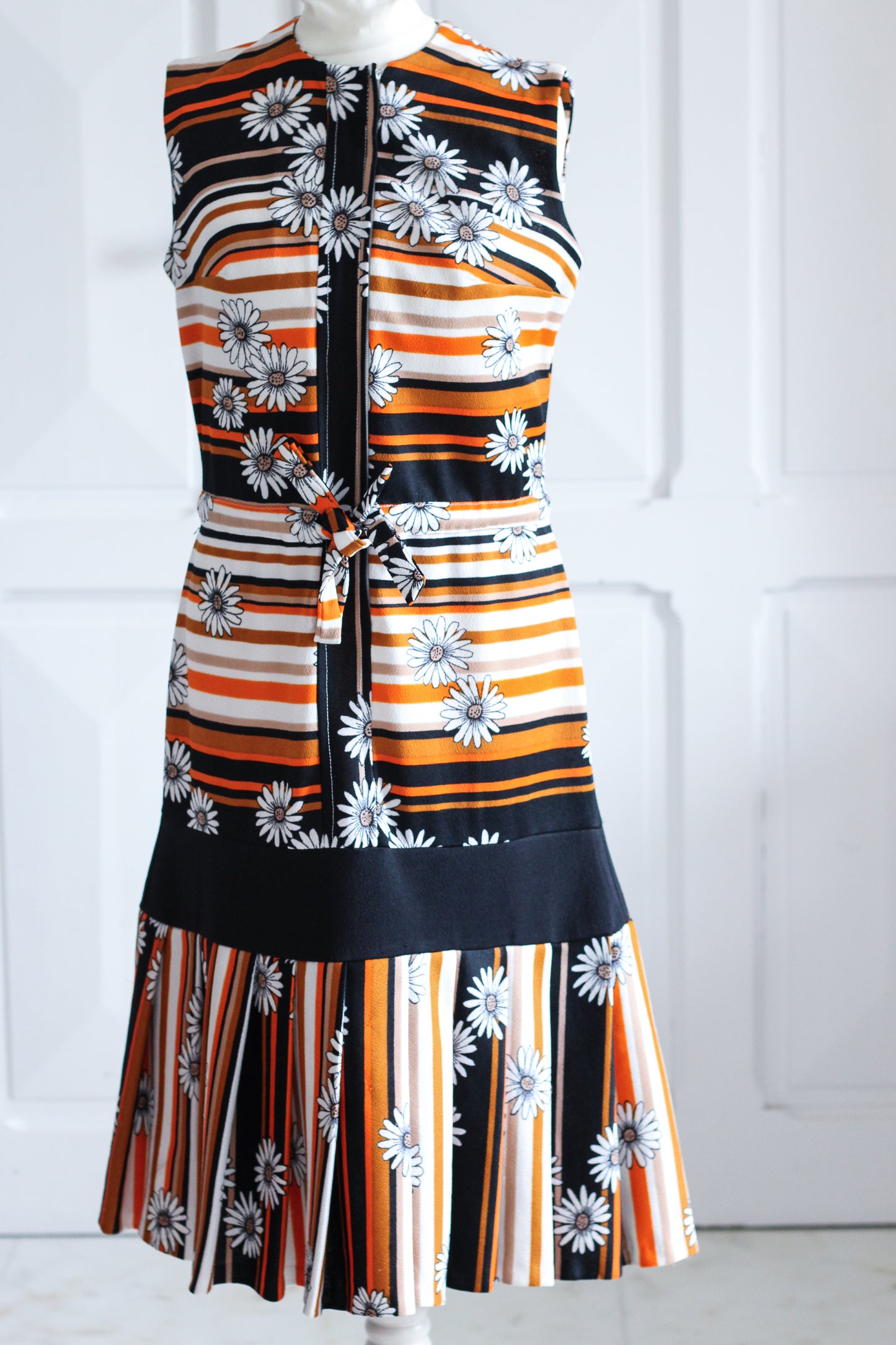 FAIT MAIN robe à plis plats