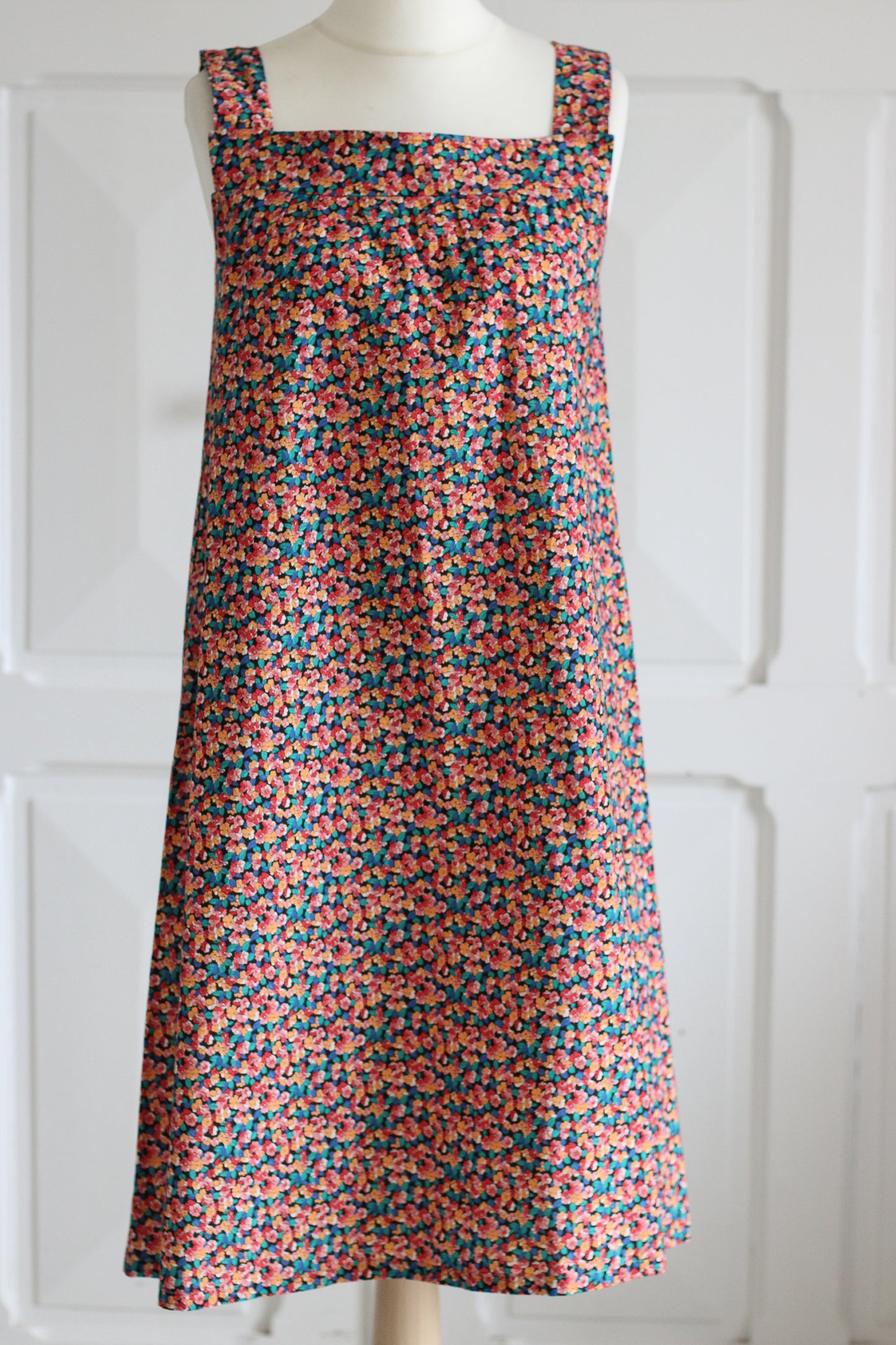 Fait main robe à motifs floraux