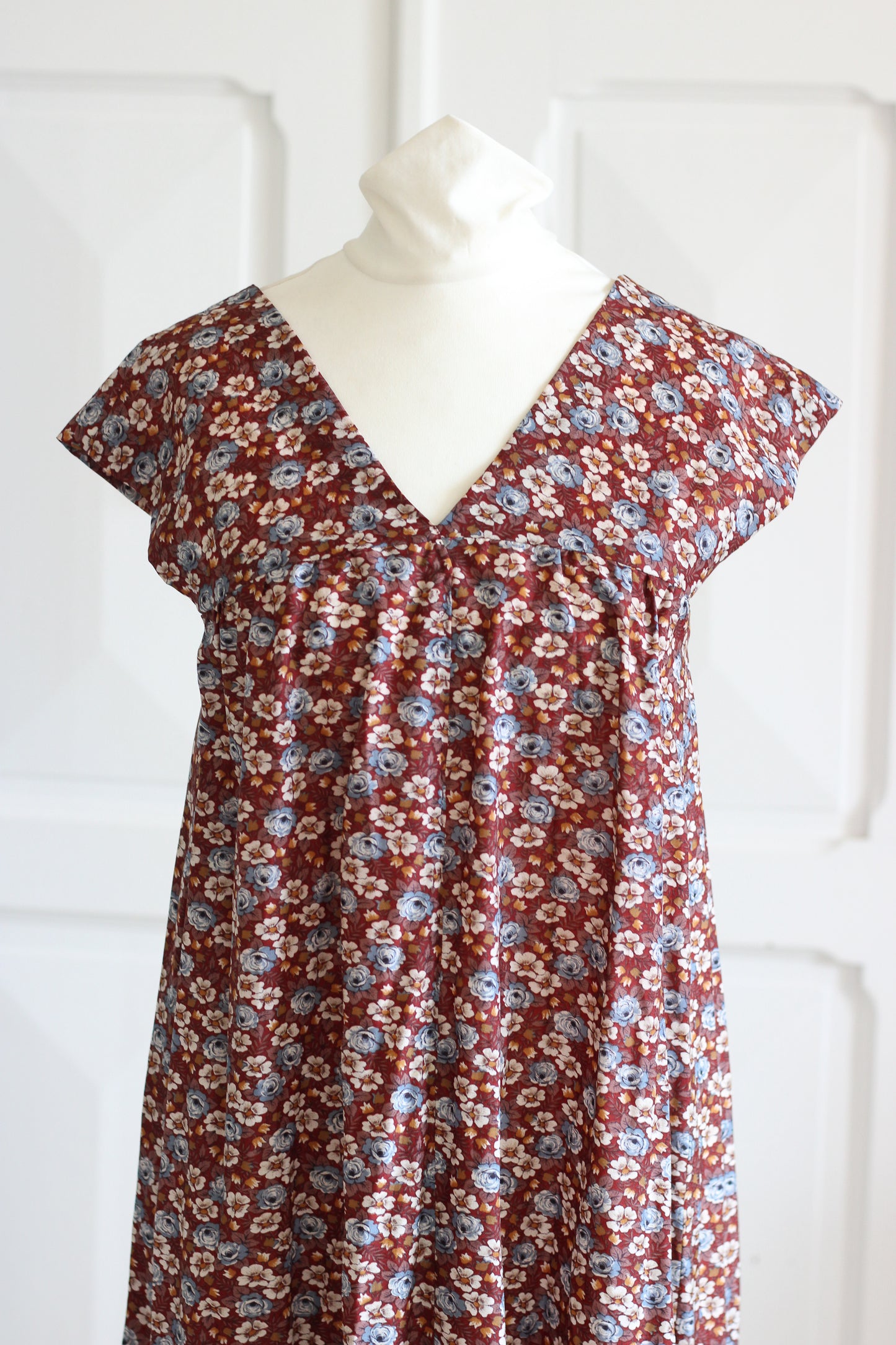 Fait main robe imprimée
