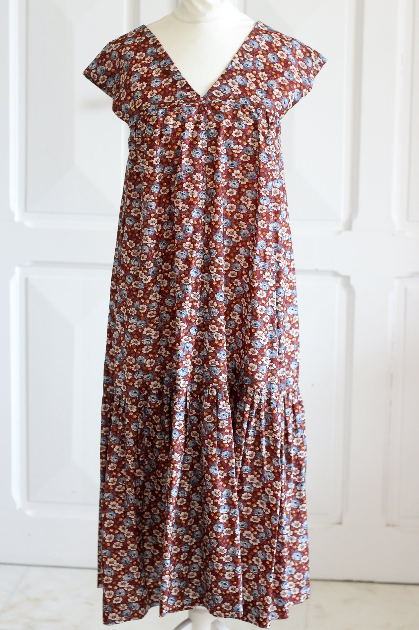 Fait main robe imprimée