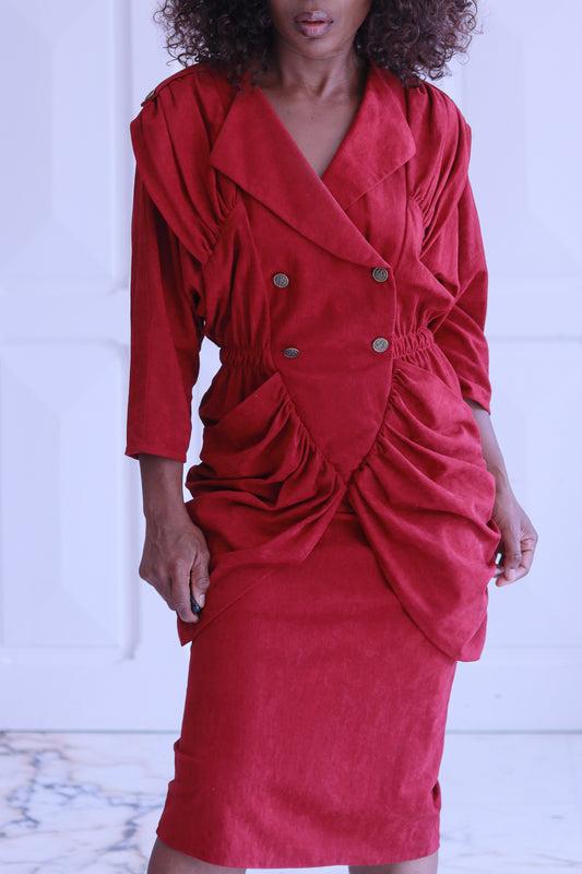 New Fast robe vintage années 1980