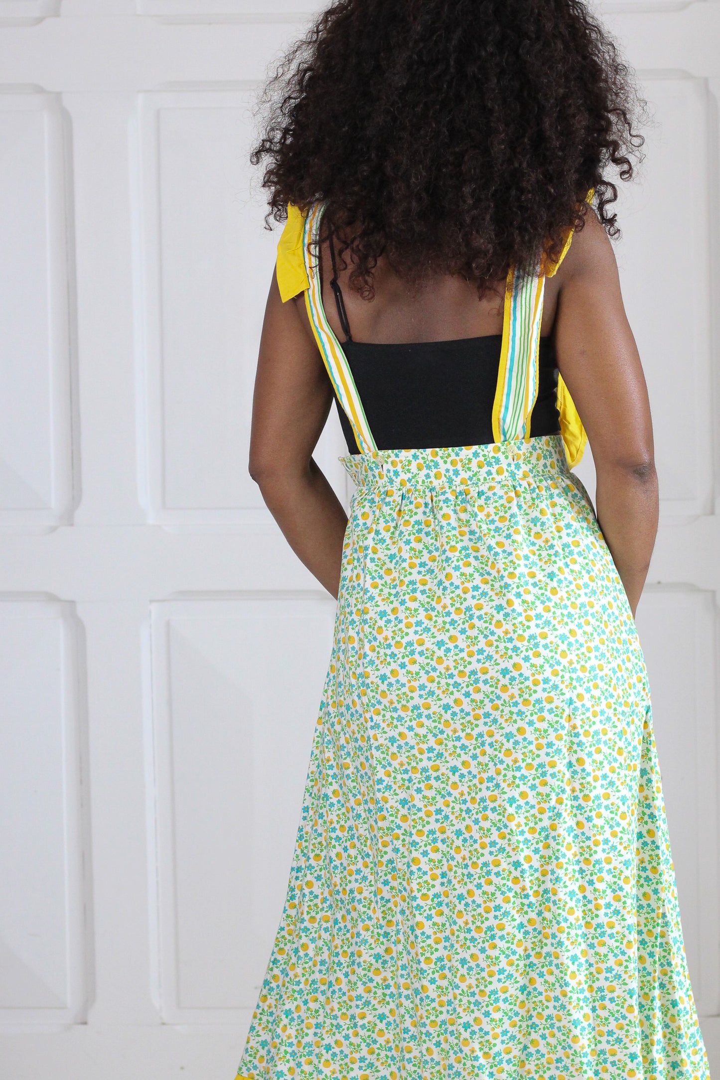 PRINTEMPS robe années 60 à motifs floraux