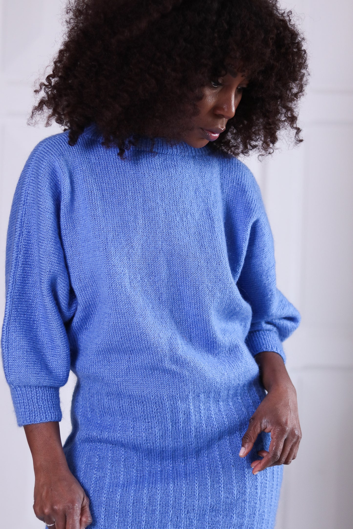 Robe tricot fait main