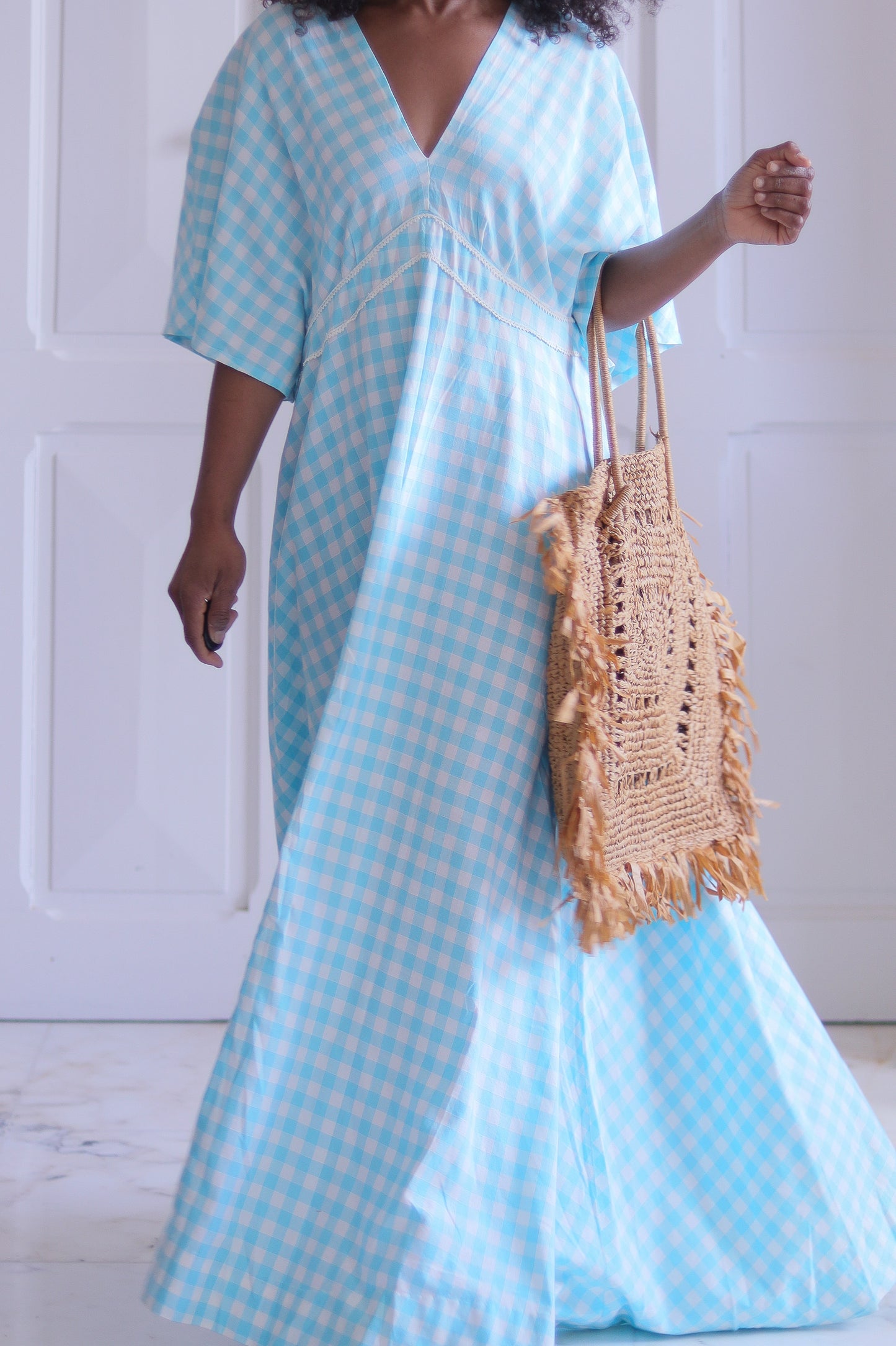 Fait main robe vichy