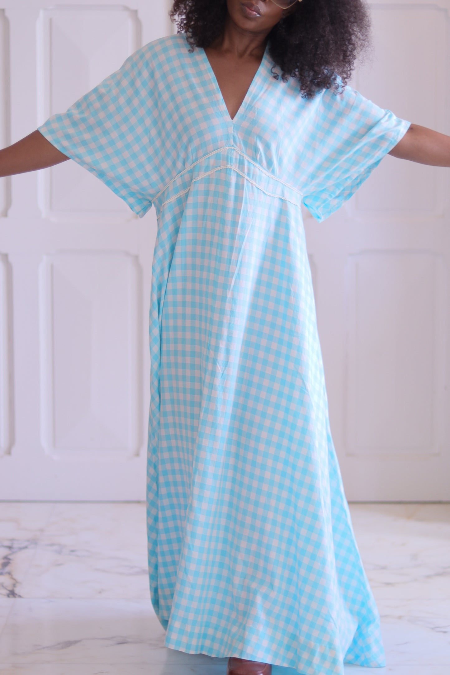 Fait main robe vichy