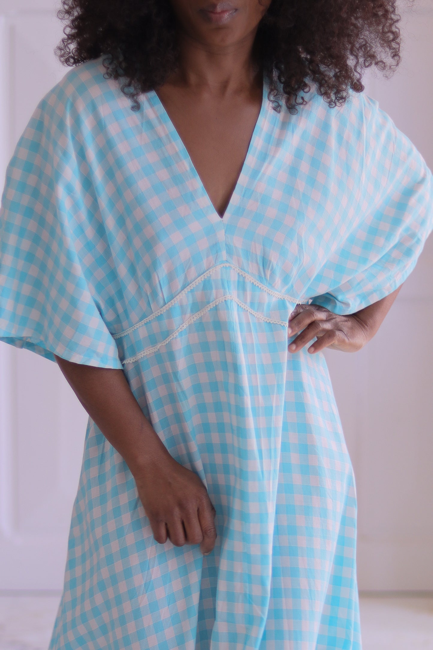 Fait main robe vichy