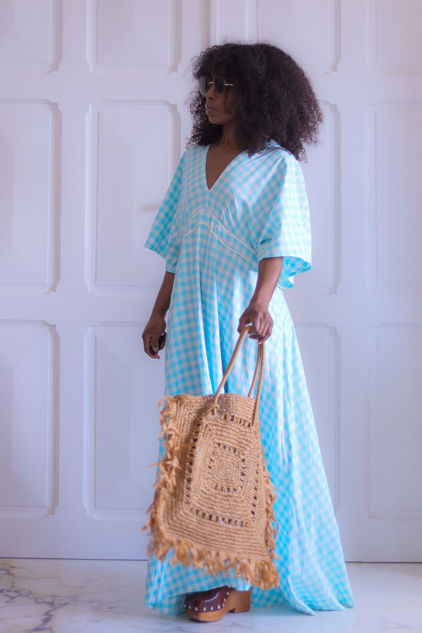 Fait main robe vichy
