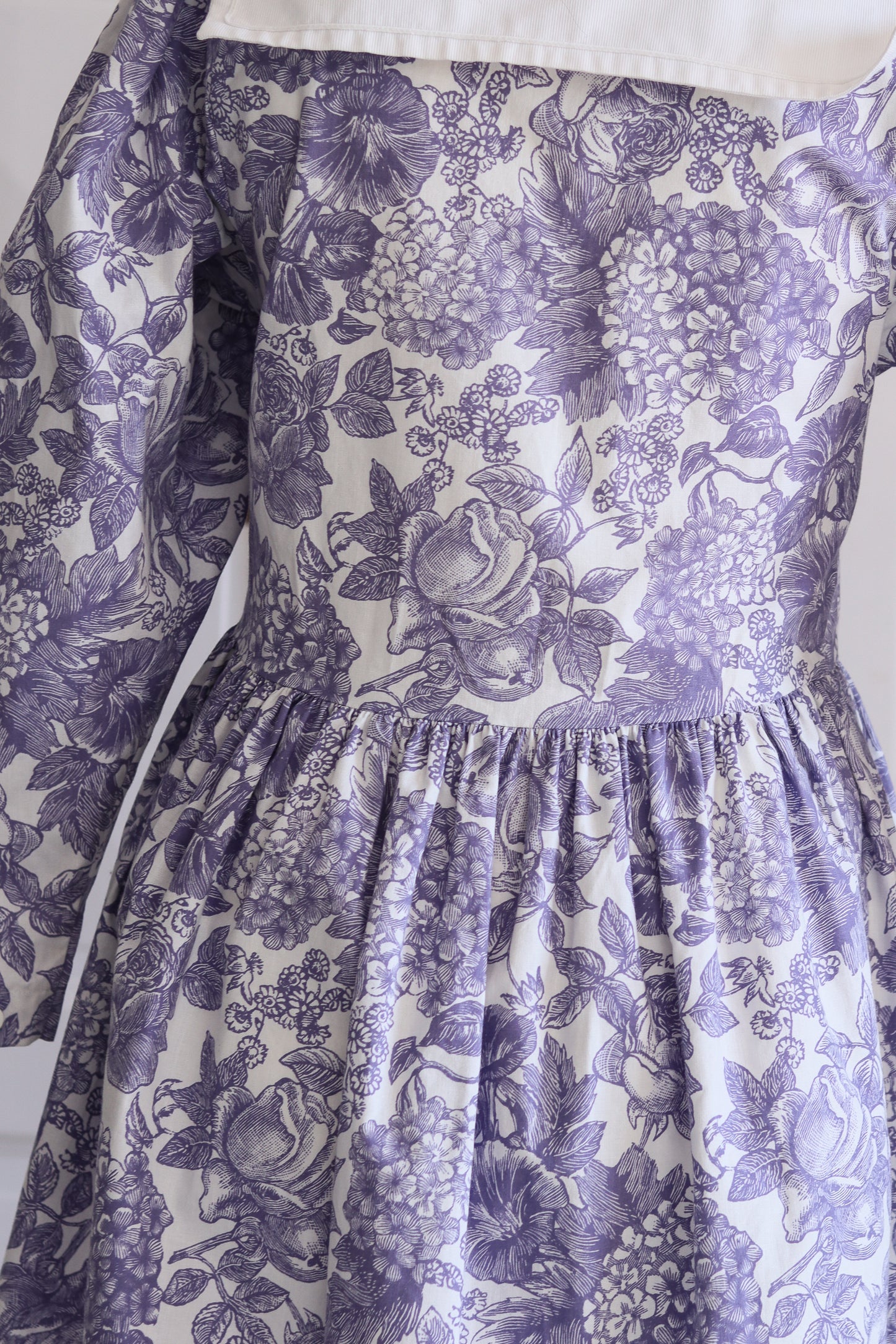Laura Ashley robe col marin