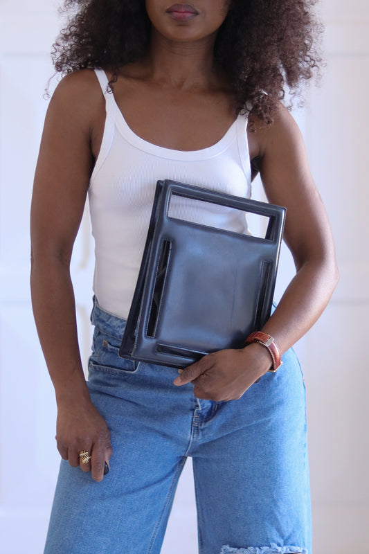 Sac à main cuir Pierre Cardin