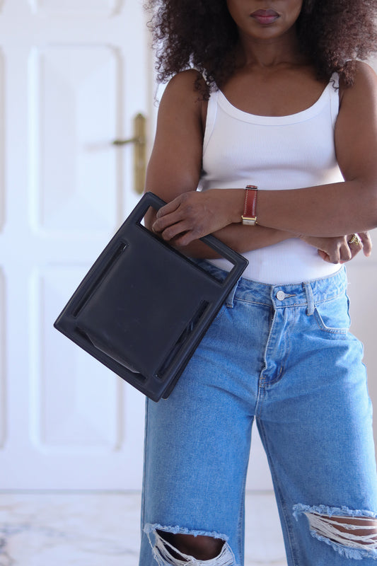 Sac à main cuir Pierre Cardin