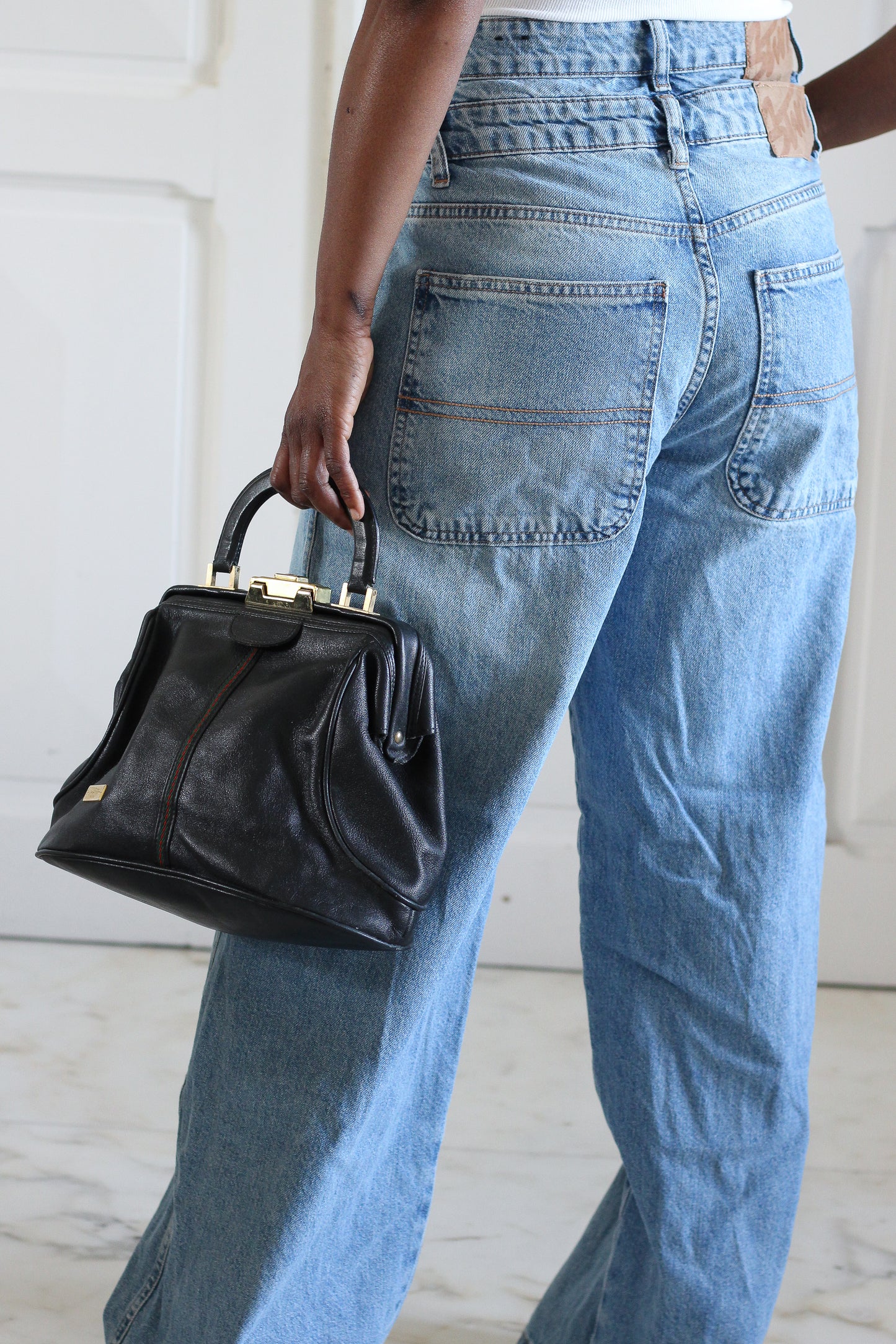 Jacques Esterel  Paris sac en cuir