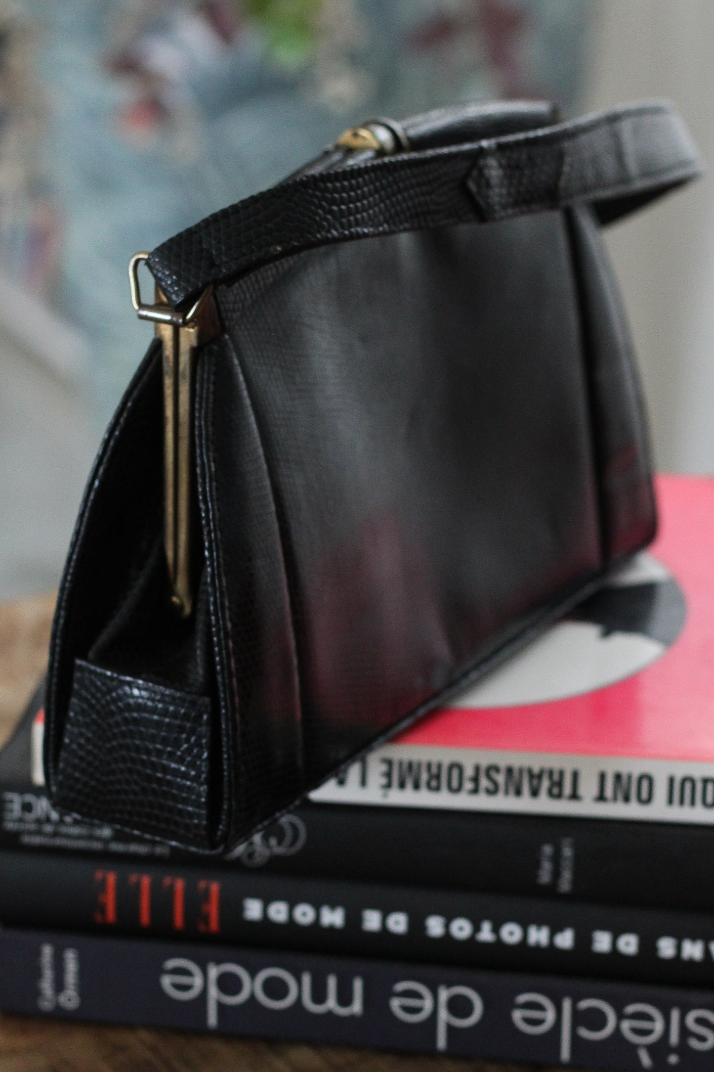 Sac en cuir lézard