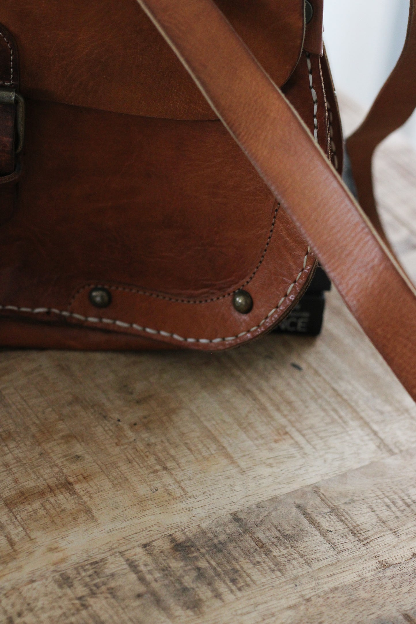 Sac en cuir  confection artisanale