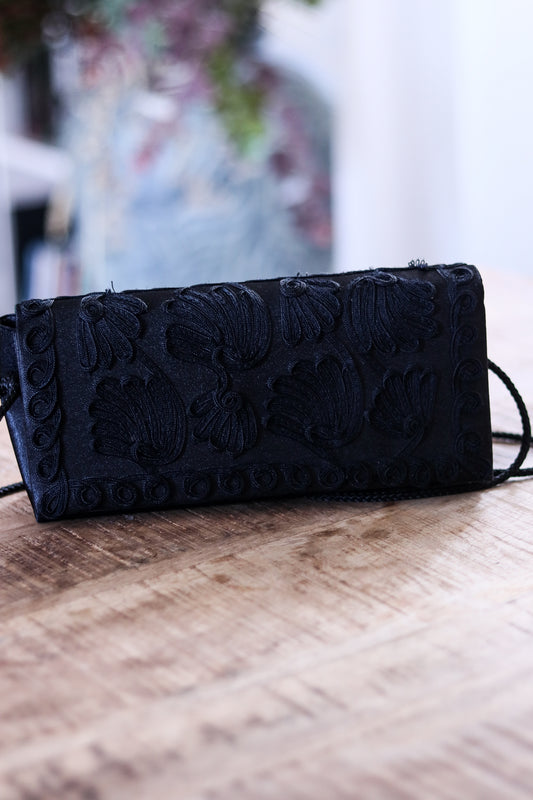 Pochette de soirée brodé vintage