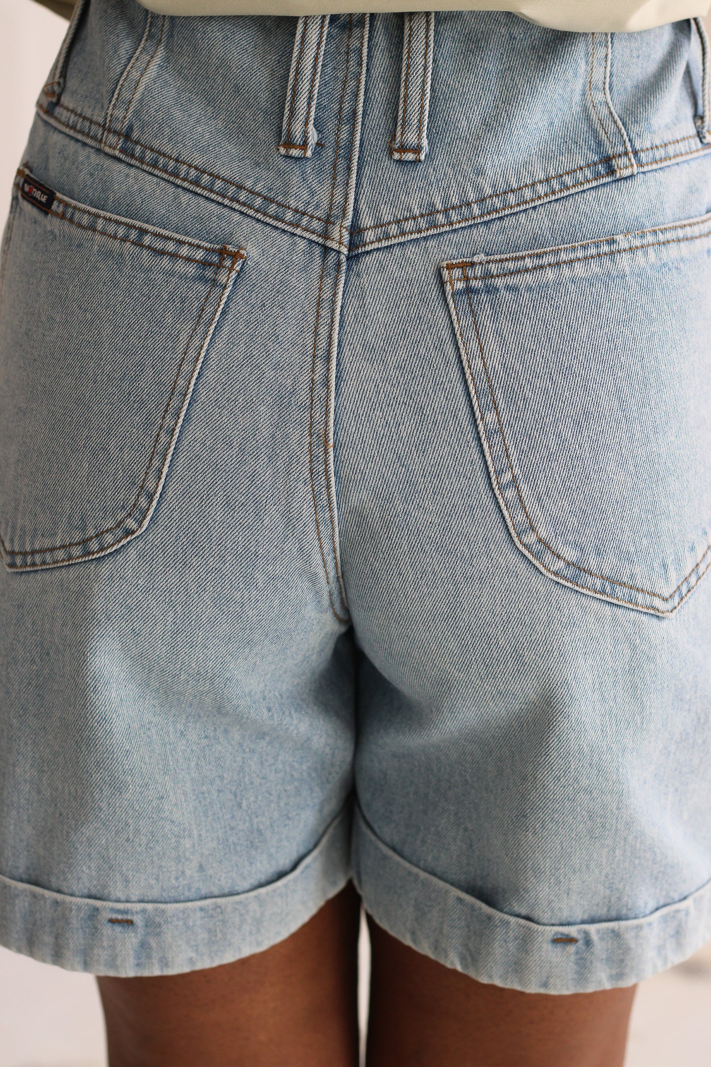Dakota Blue short jean taille haute