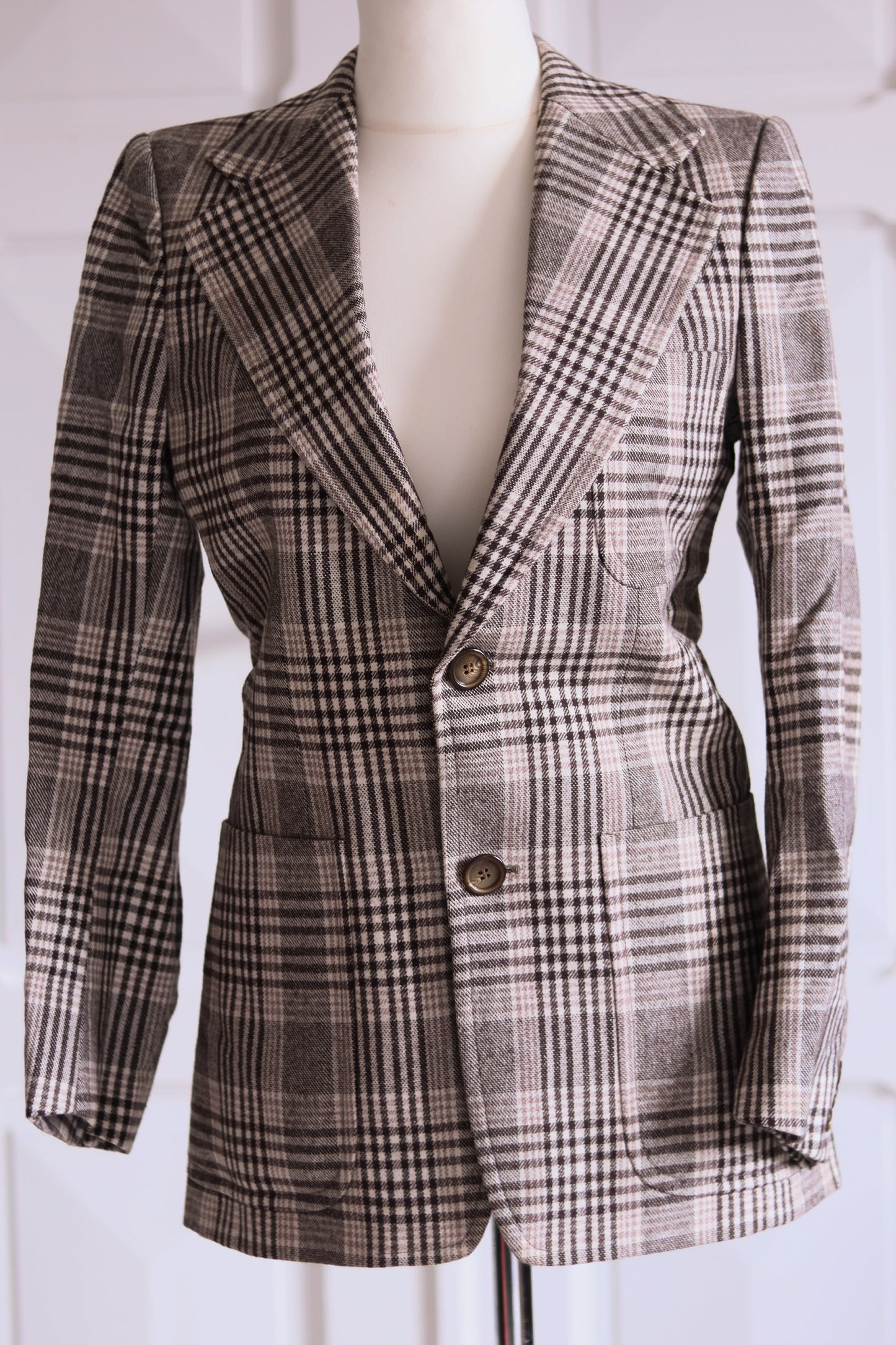 Podium  tailleur pantalon seventies