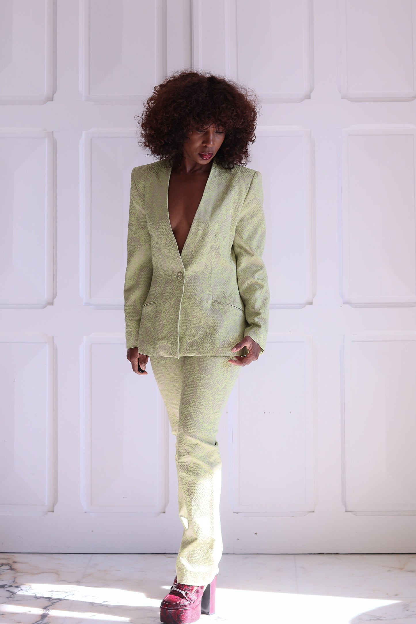 Givenchy Tailleur pantalon jacquard