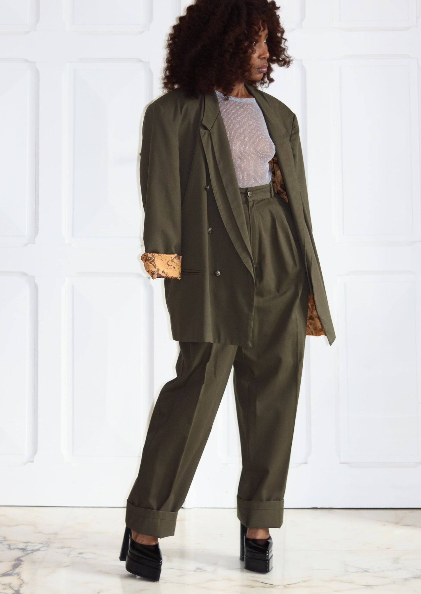 Tailleur pantalon vintage 1990