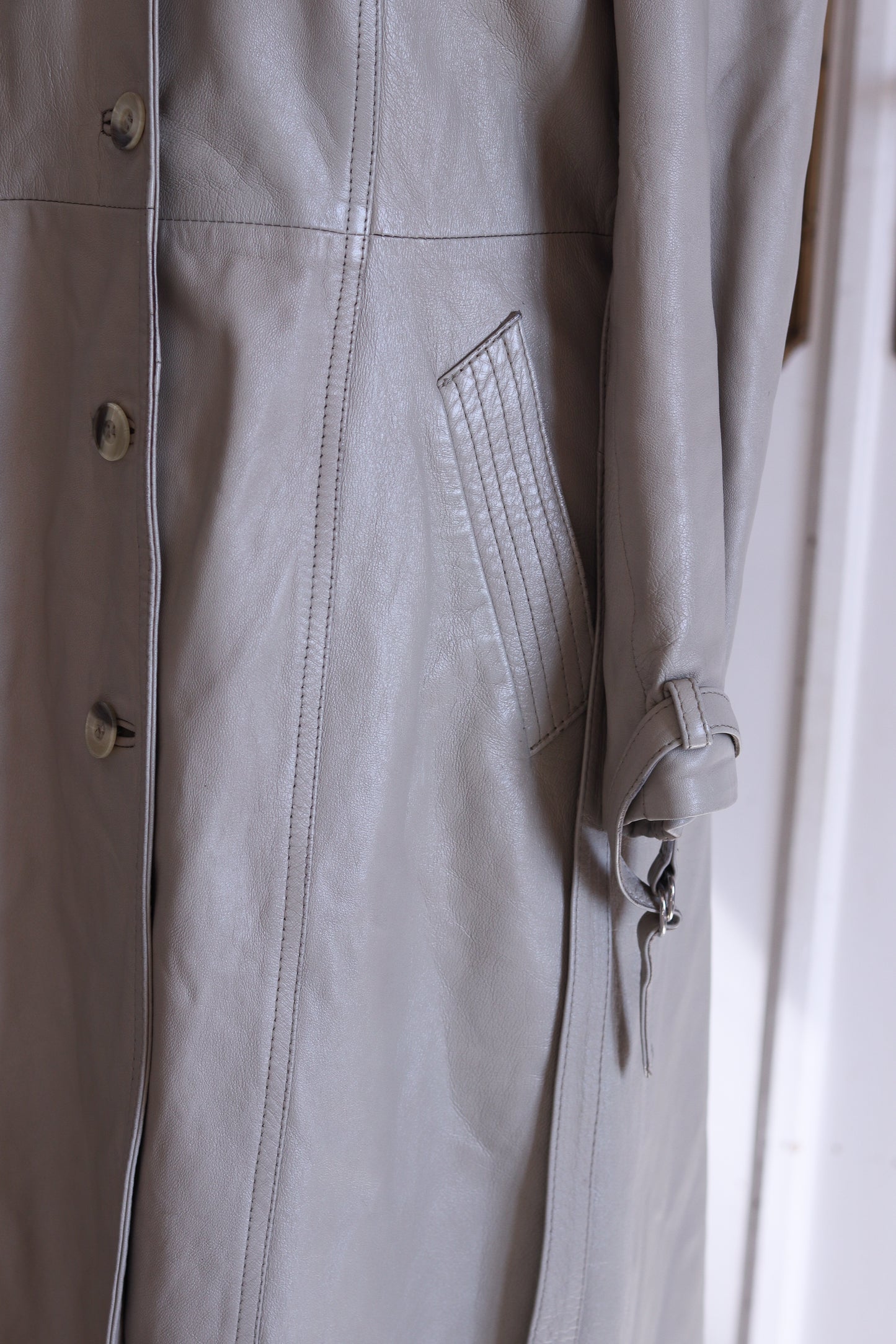 La Cuirerie Trench en cuir