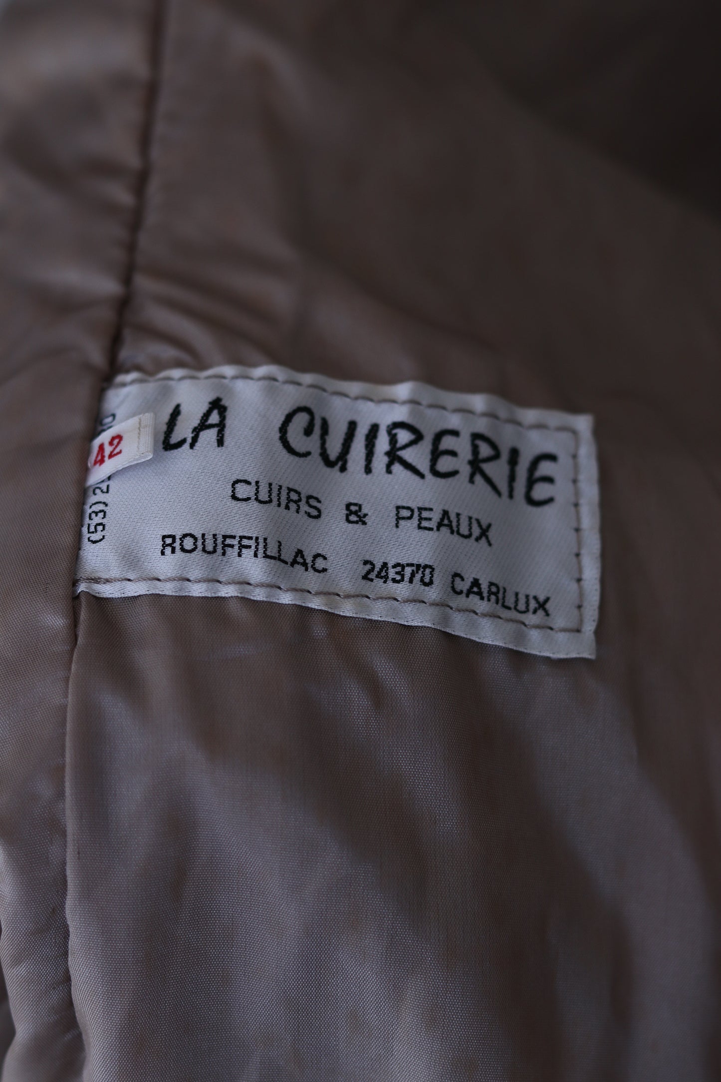 La Cuirerie Trench en cuir