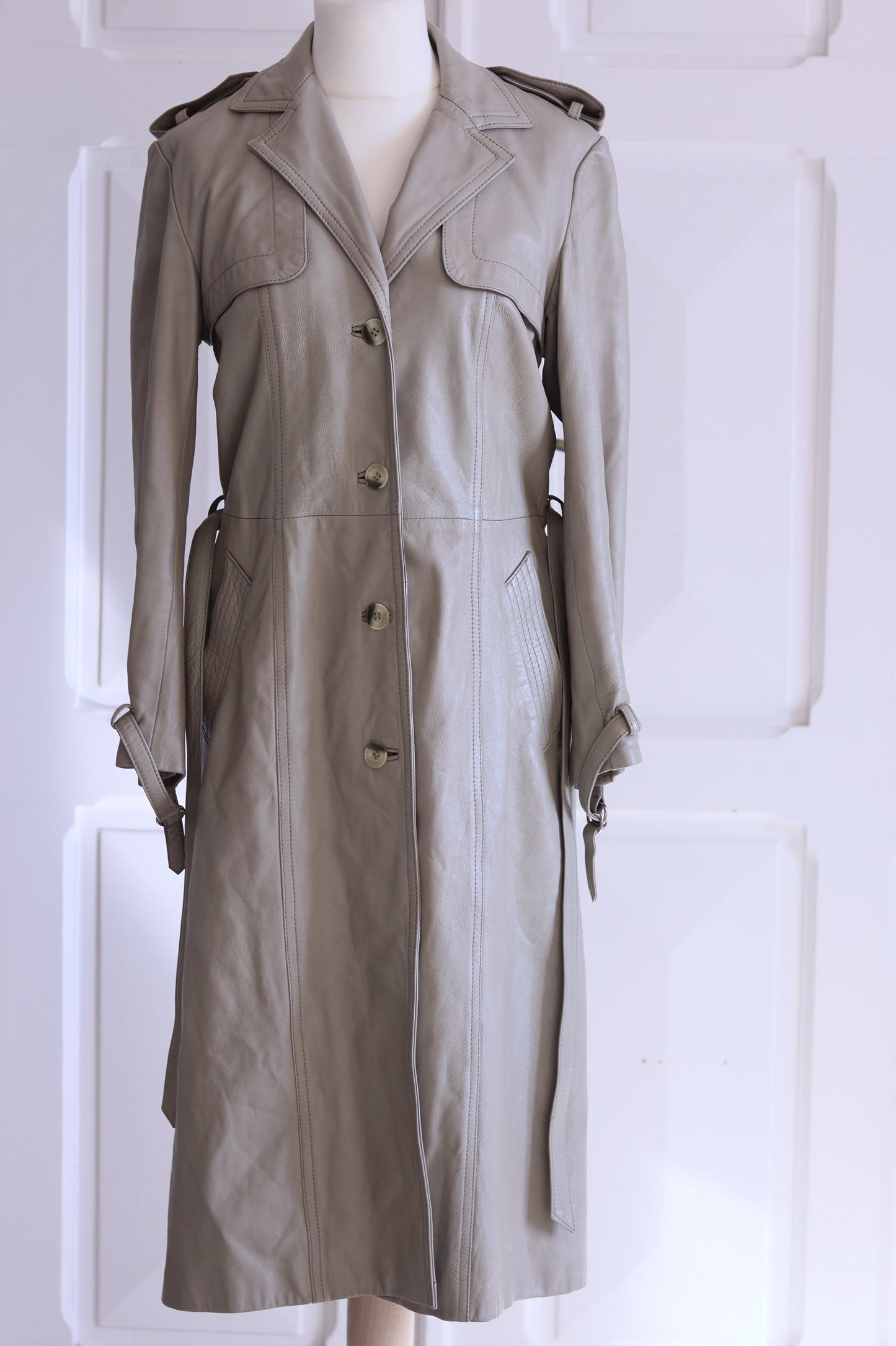 La Cuirerie Trench en cuir