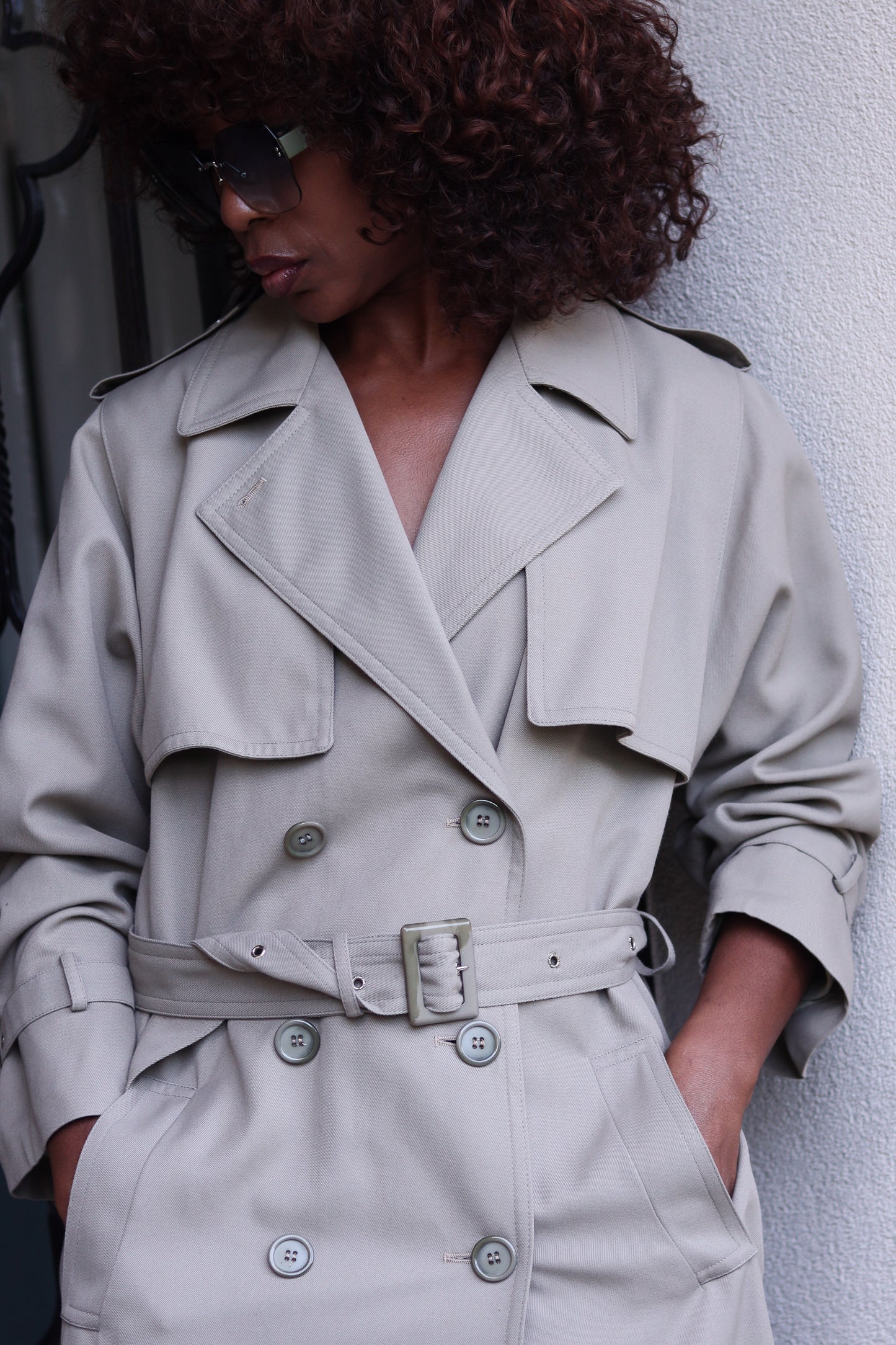 Claude Havrey trench vintage