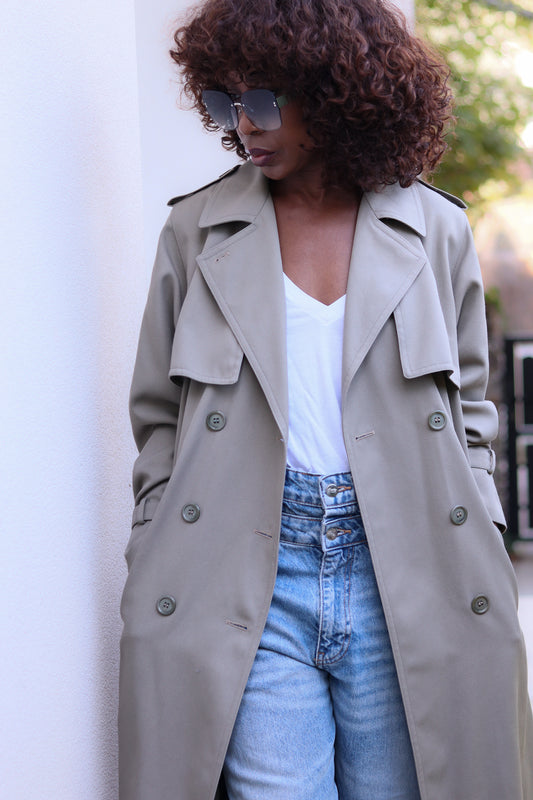 Claude Havrey trench vintage