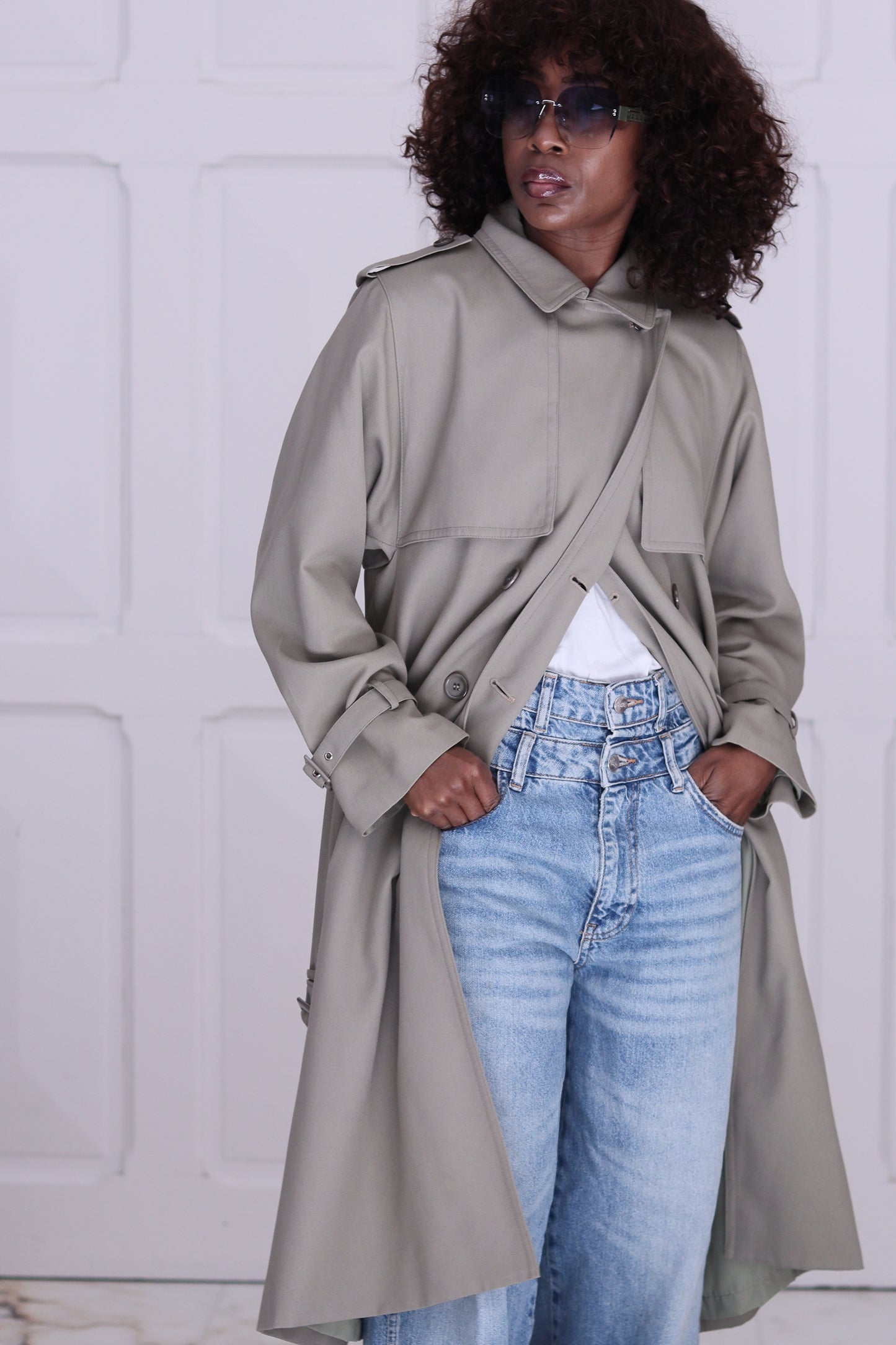 Claude Havrey trench vintage