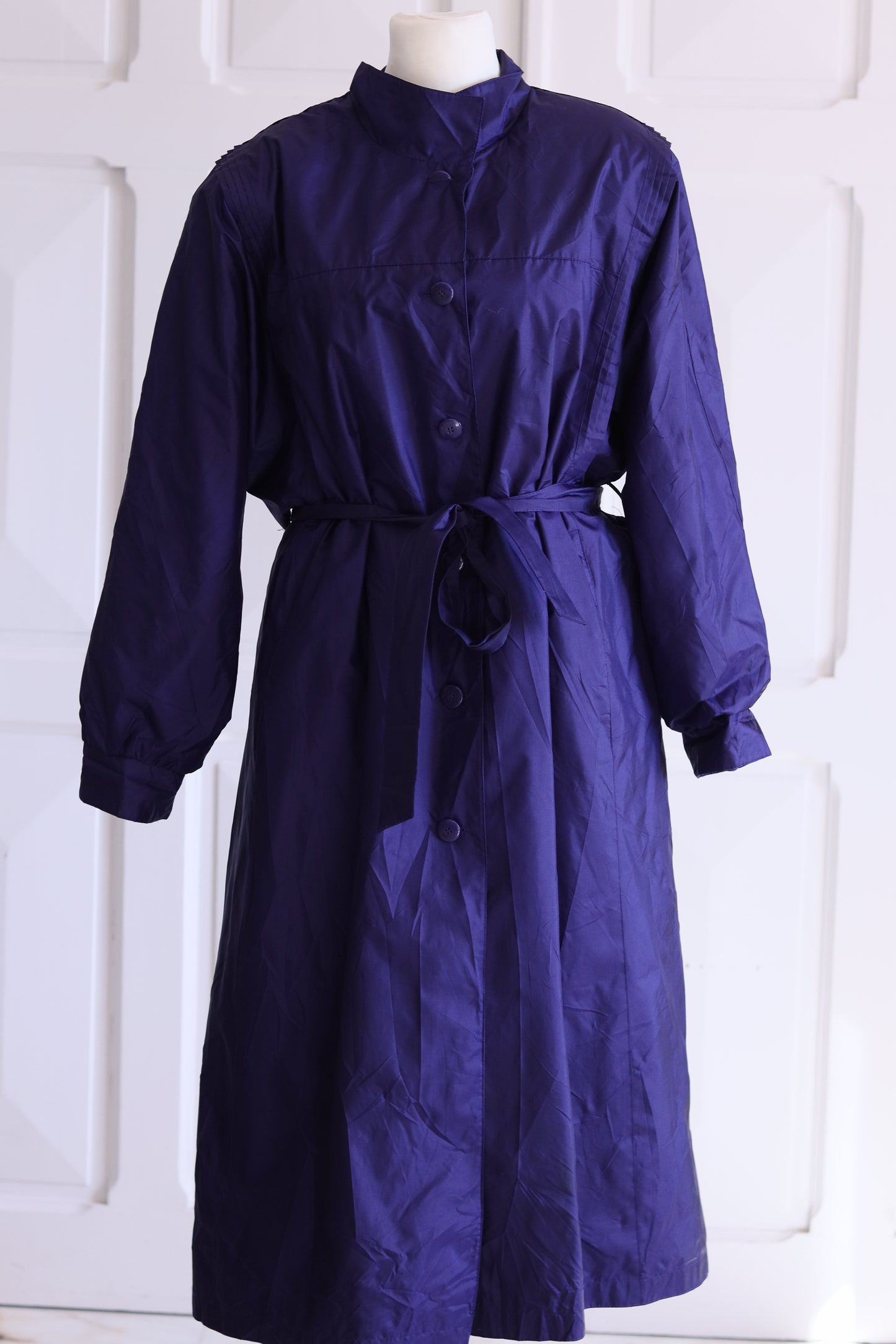 Liz Thomas trench matelassé oversize