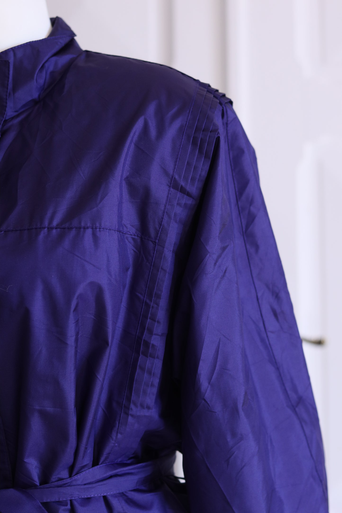 Liz Thomas trench matelassé oversize