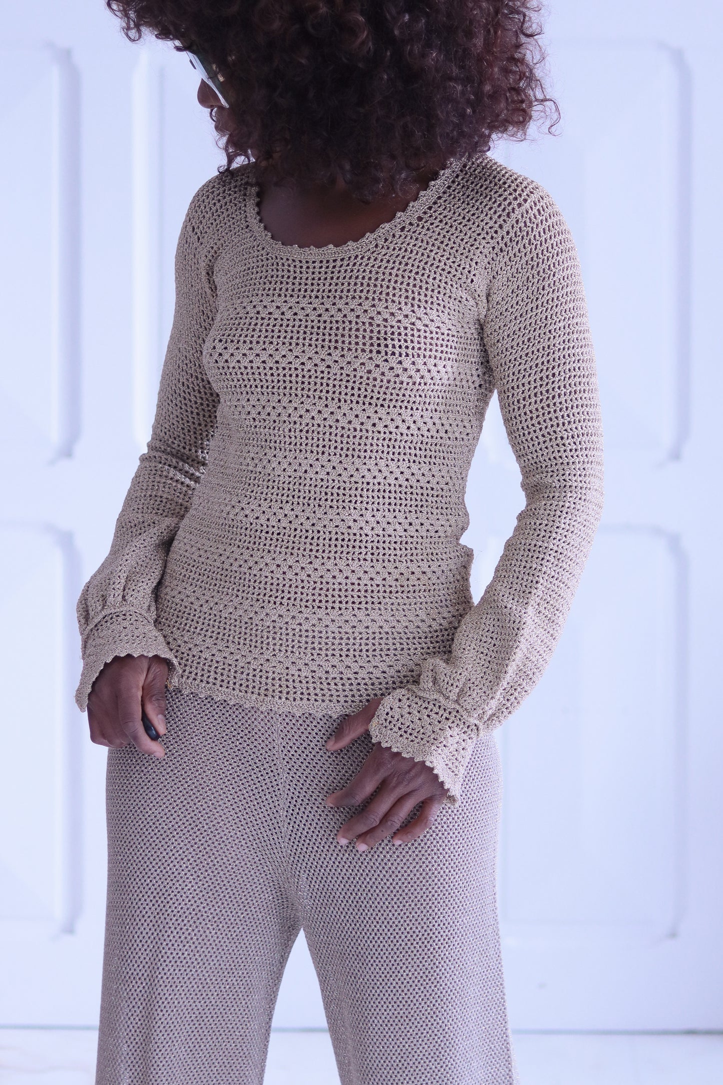 Fait main tricot années 1970