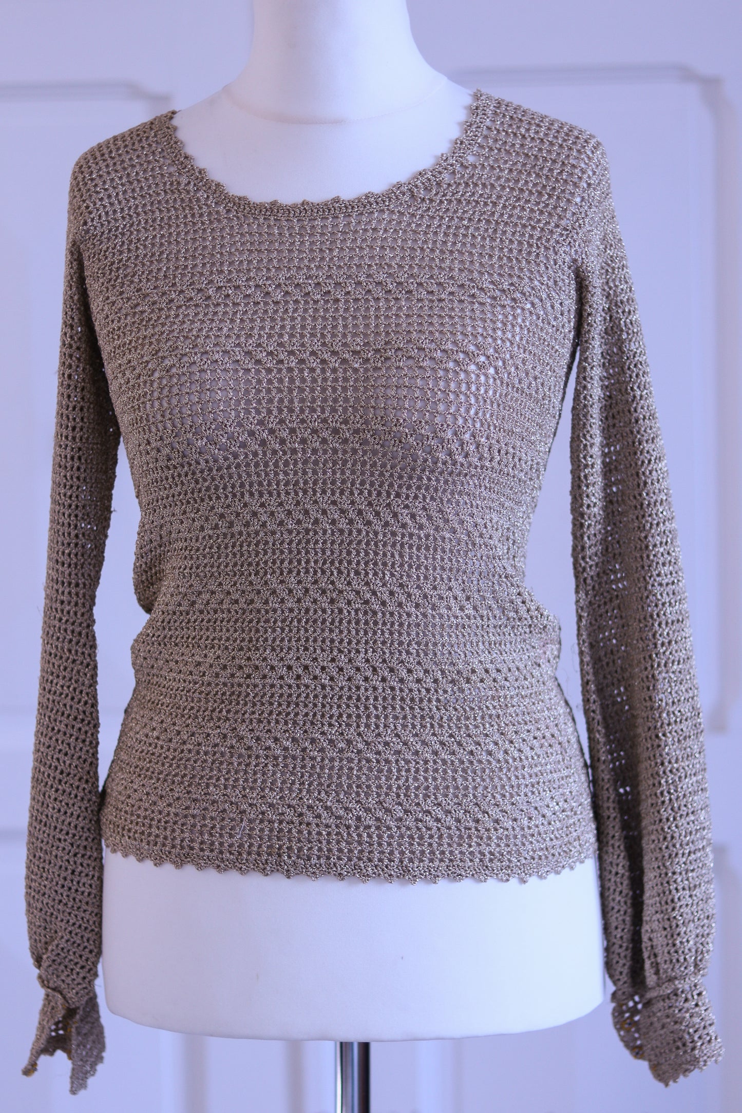 Fait main tricot années 1970