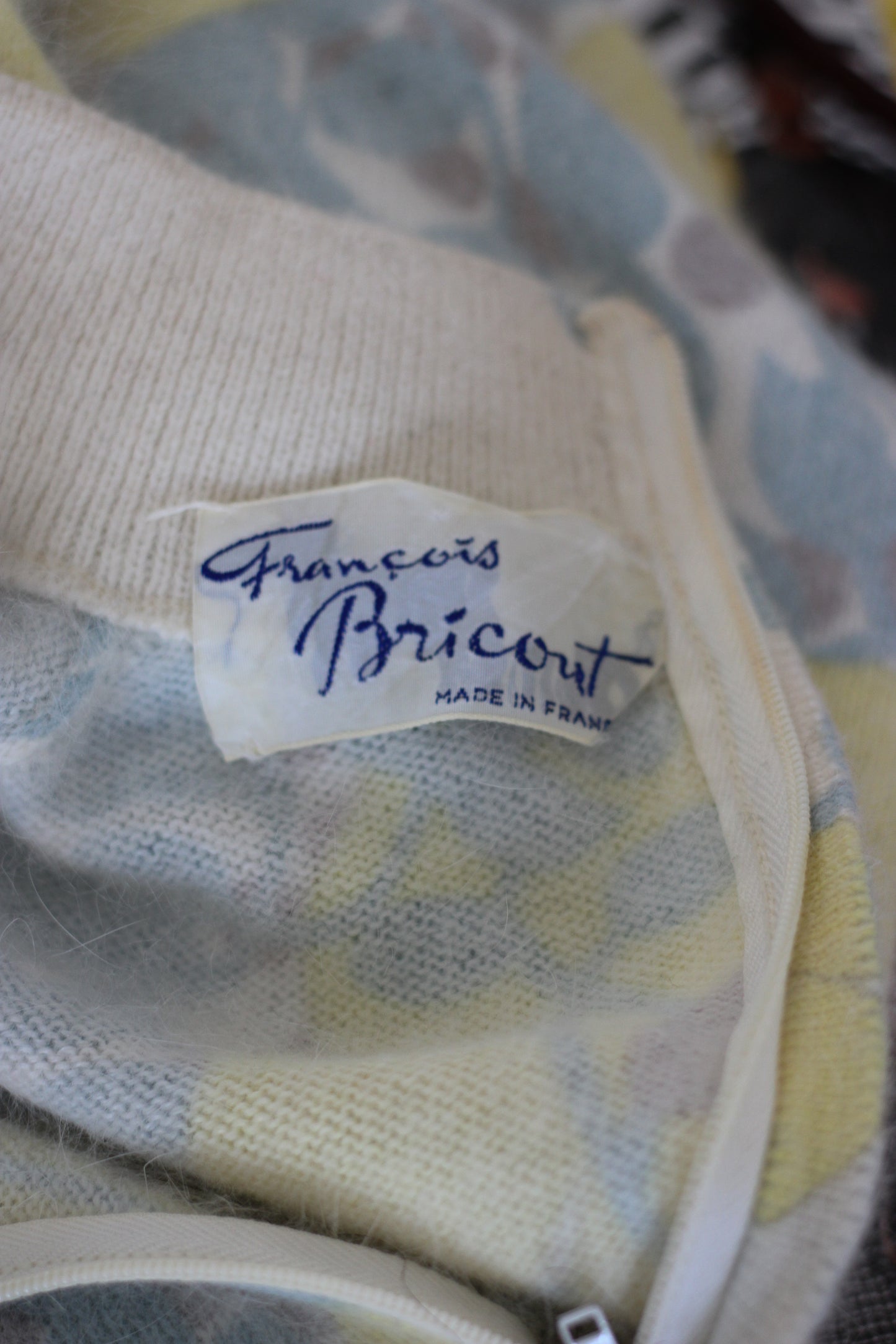 François Bricout tricot vintage