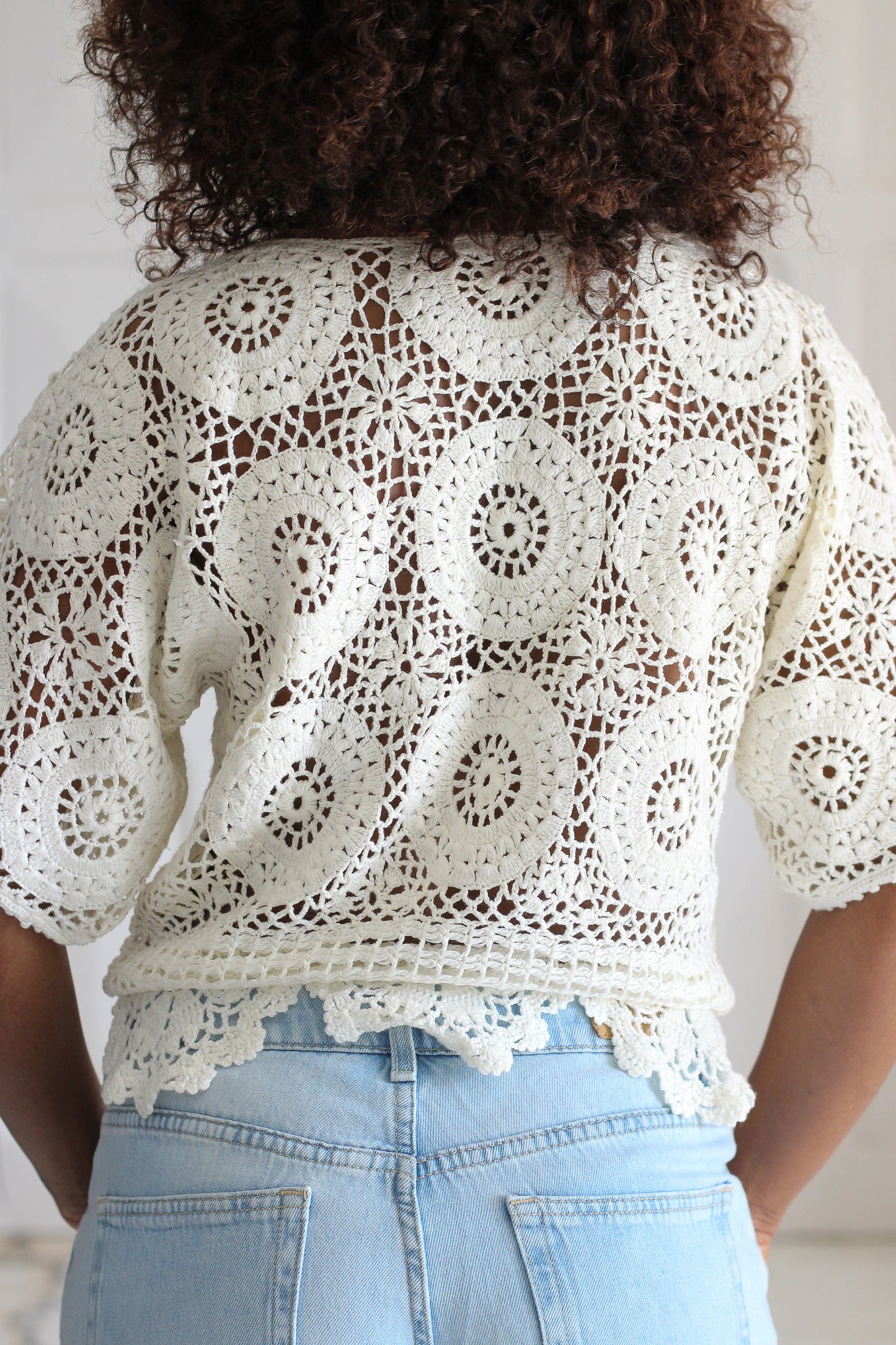 Tricot top  fait main