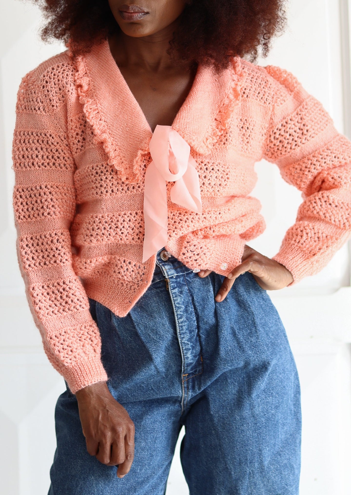 FAIT MAIN tricot vintage