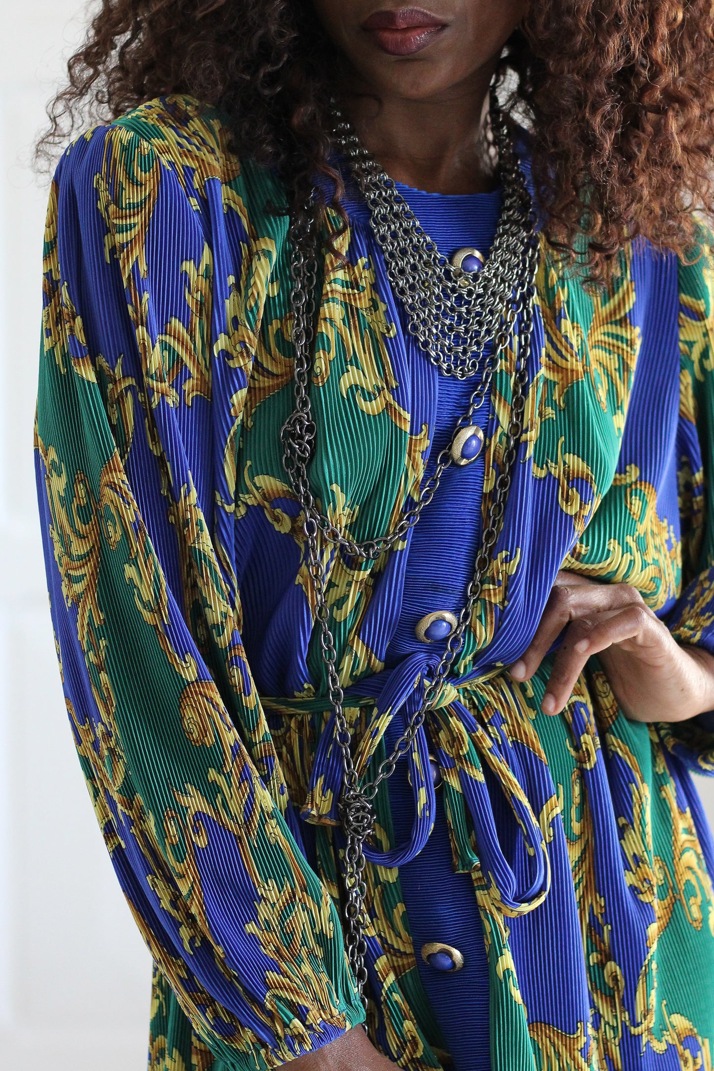 Archa Paris blouse tunique plissée