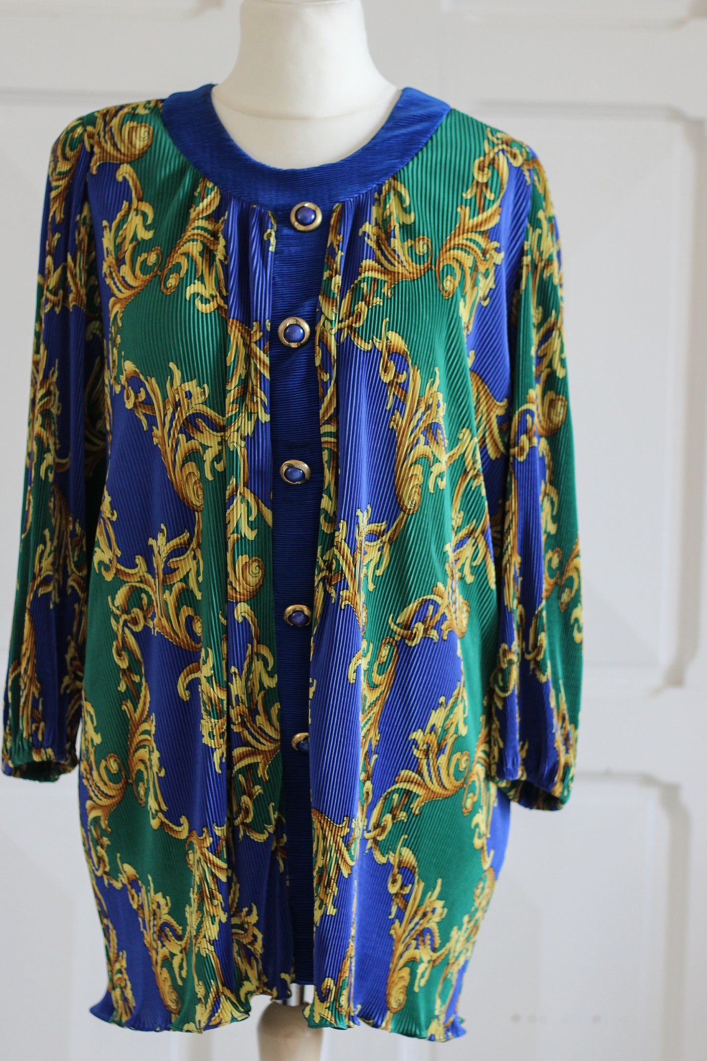 Archa Paris blouse tunique plissée