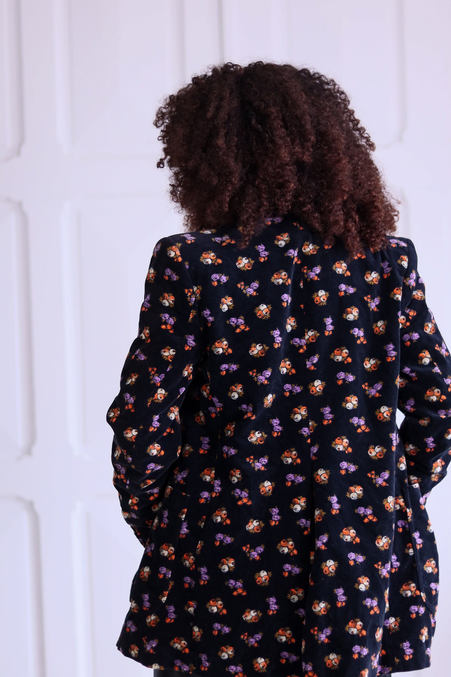 Billy Boy blazer en velour de coton