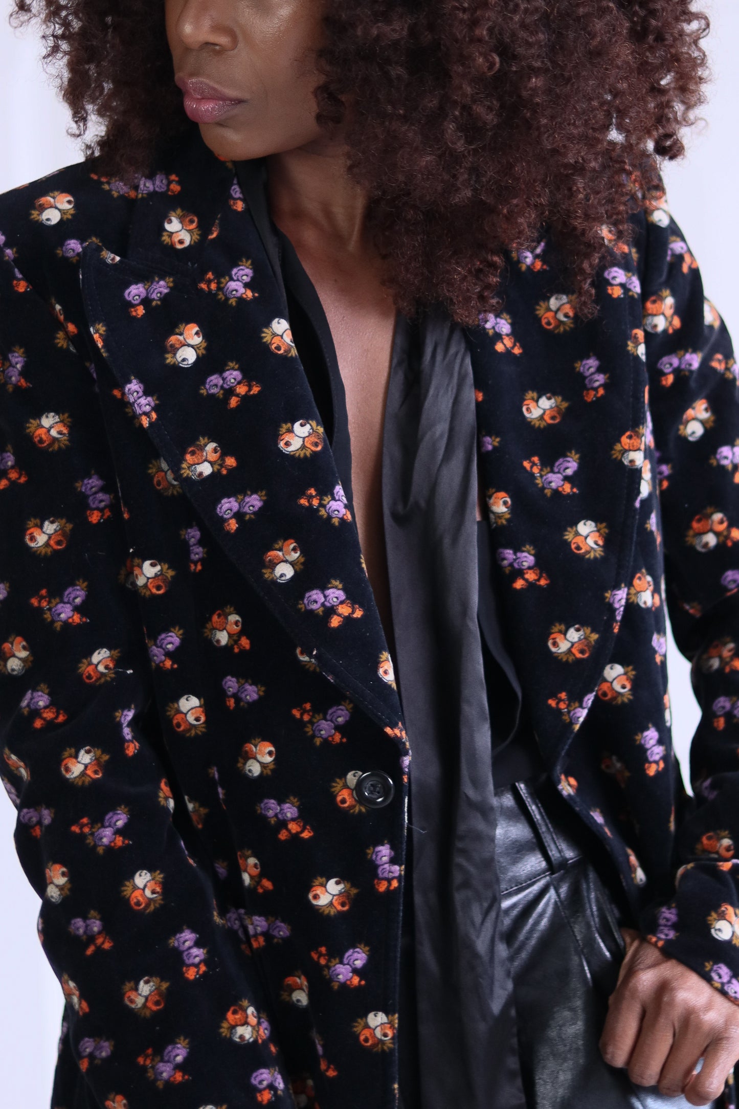 Billy Boy blazer en velour de coton