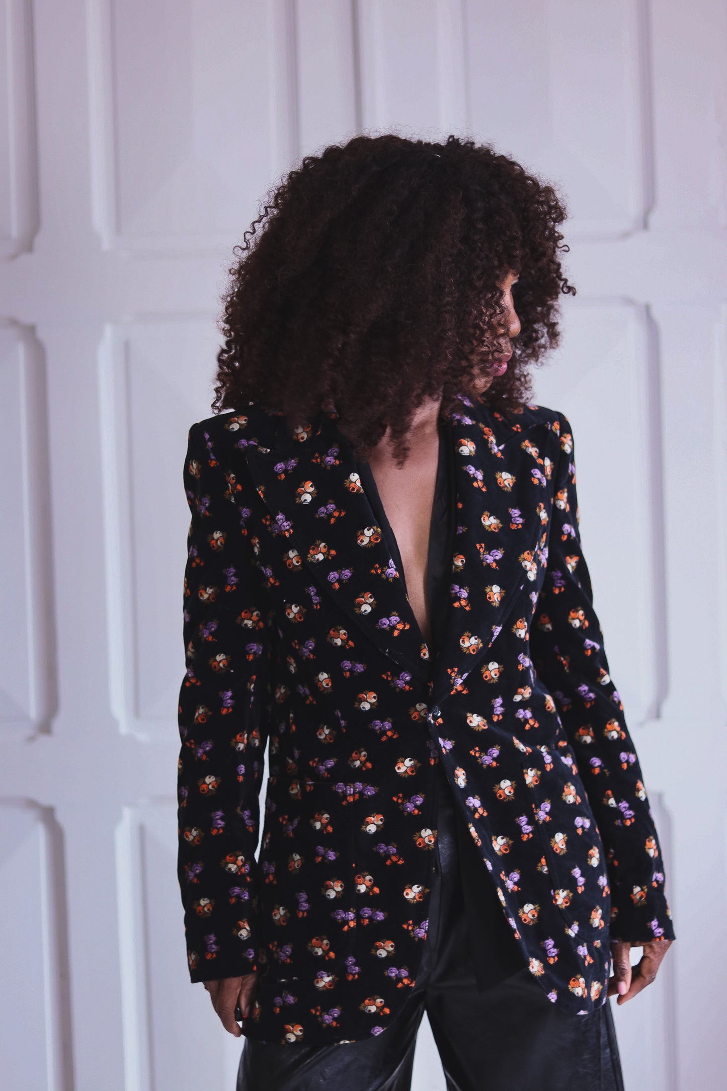 Billy Boy blazer en velour de coton