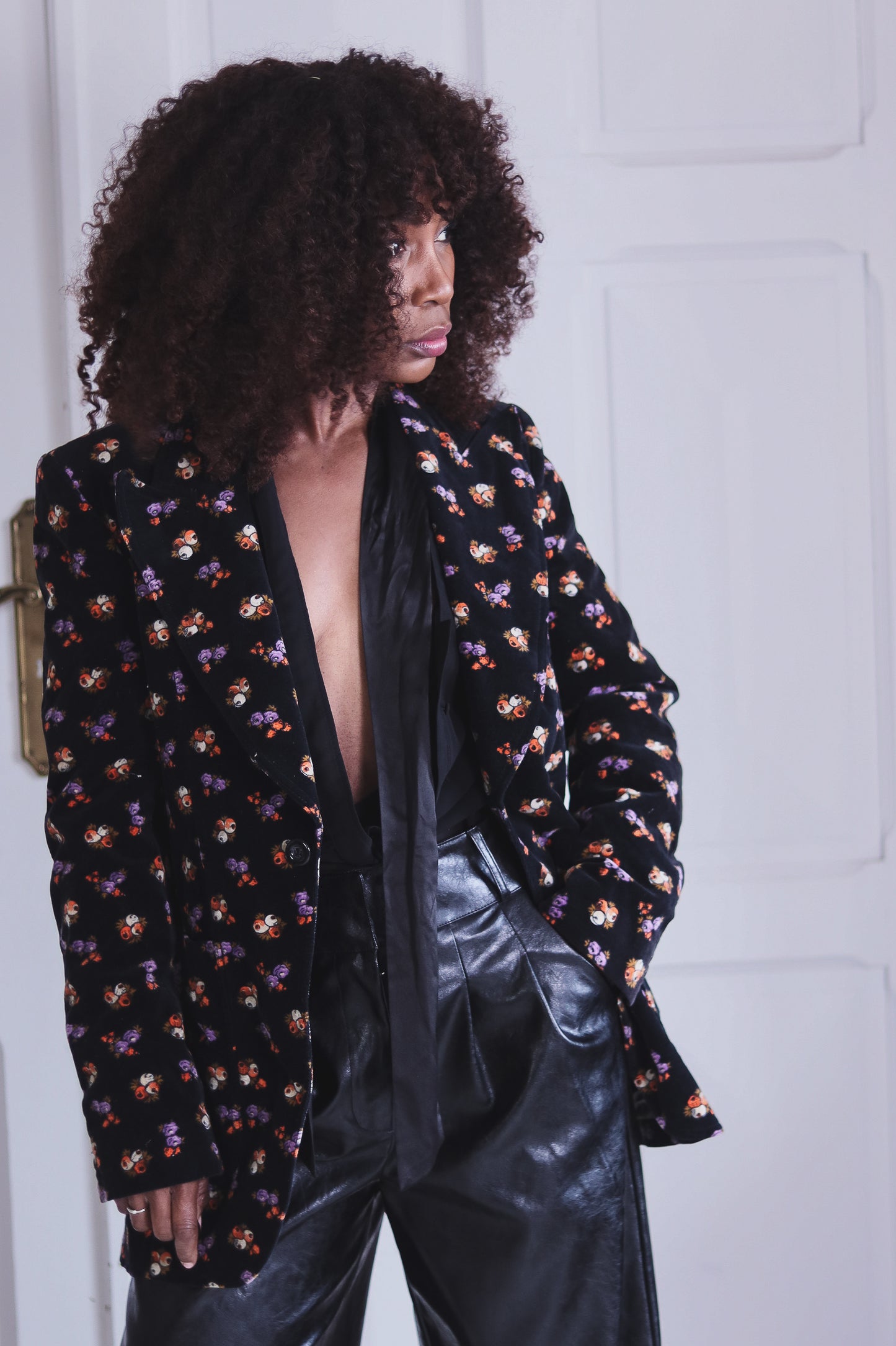 Billy Boy blazer en velour de coton