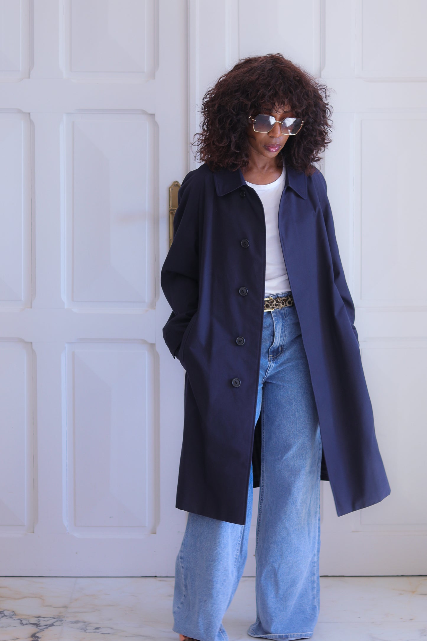 Burberry's long veste printemps