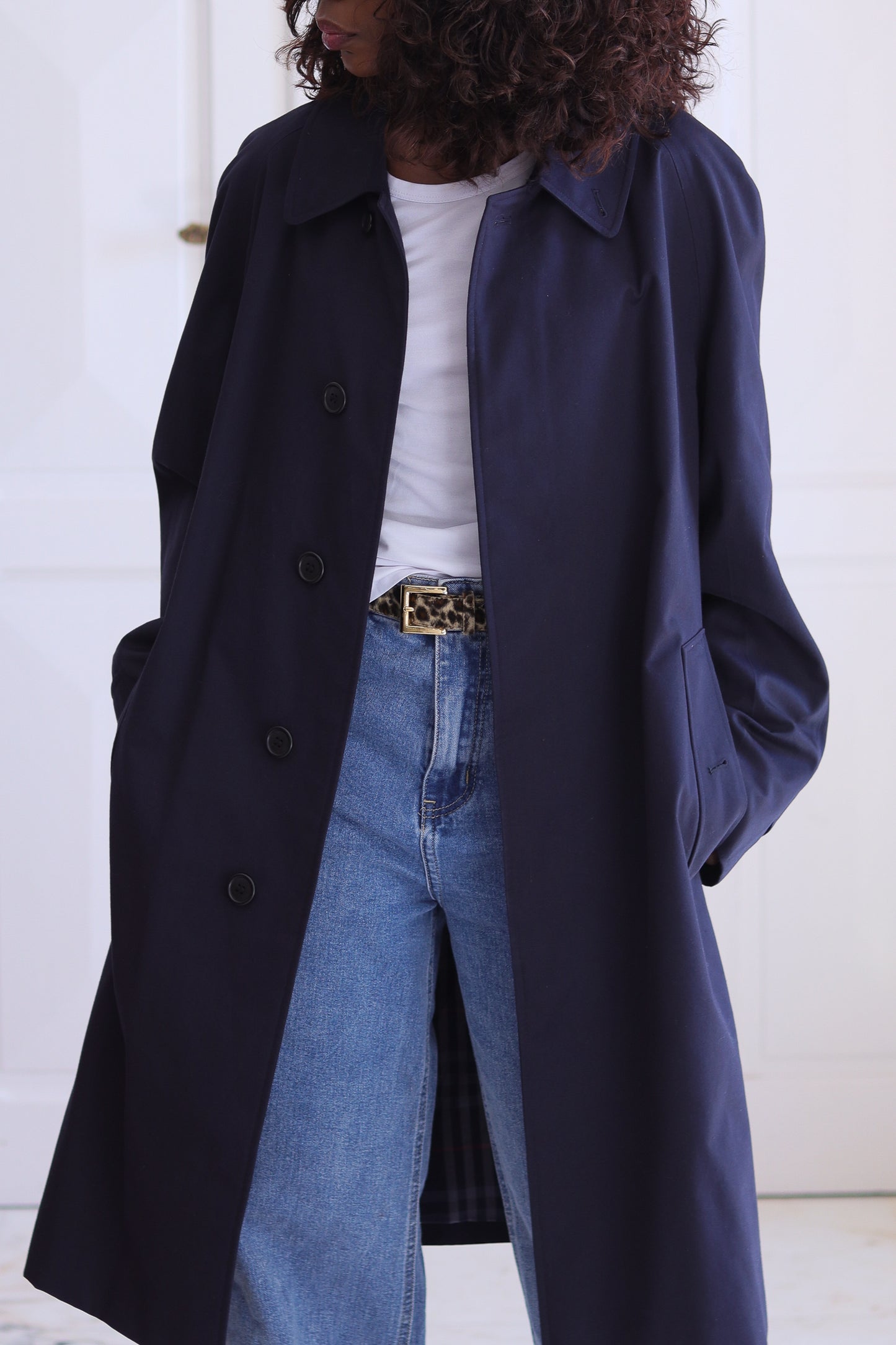 Burberry's long veste printemps