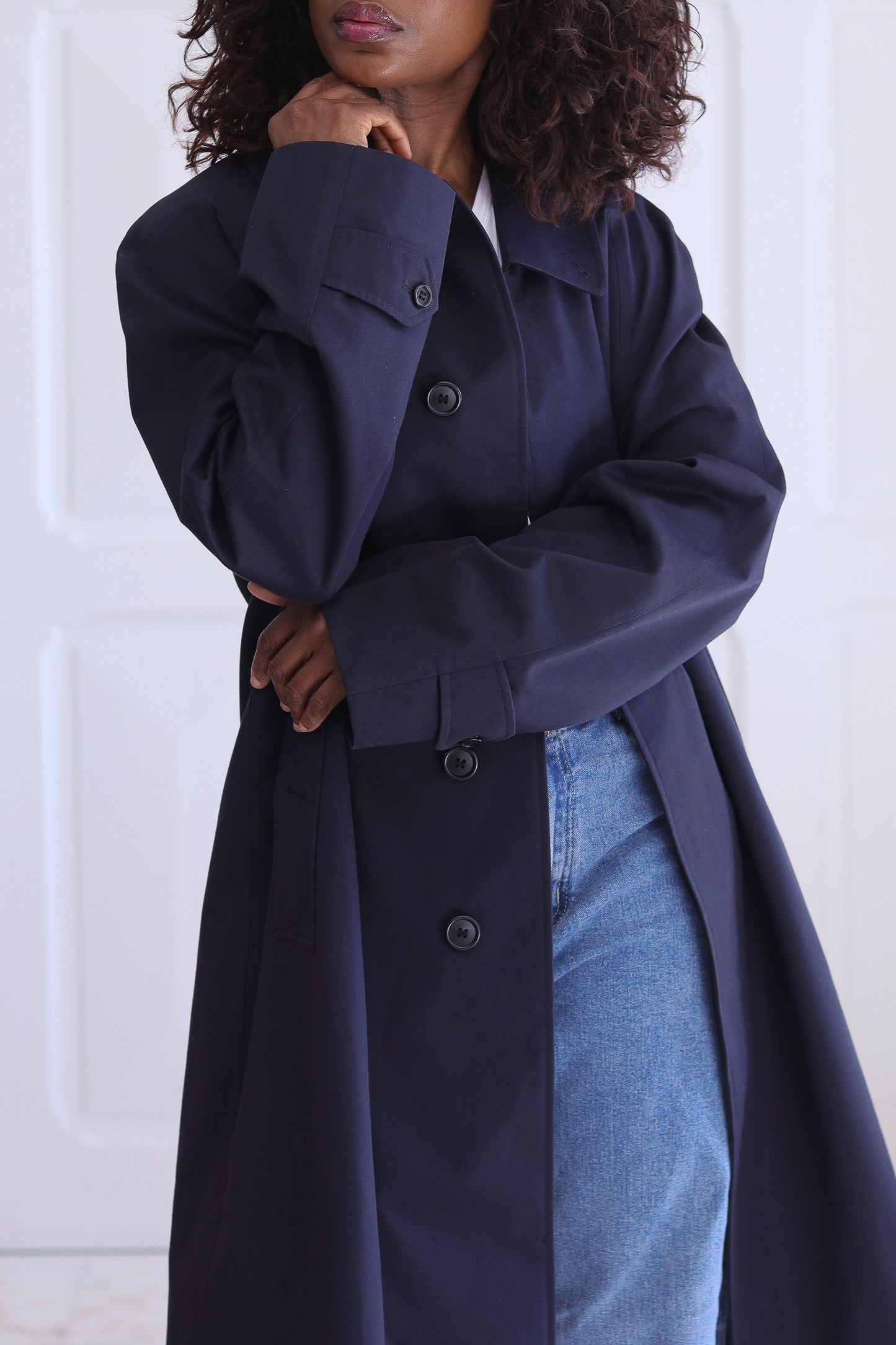 Burberry's long veste printemps