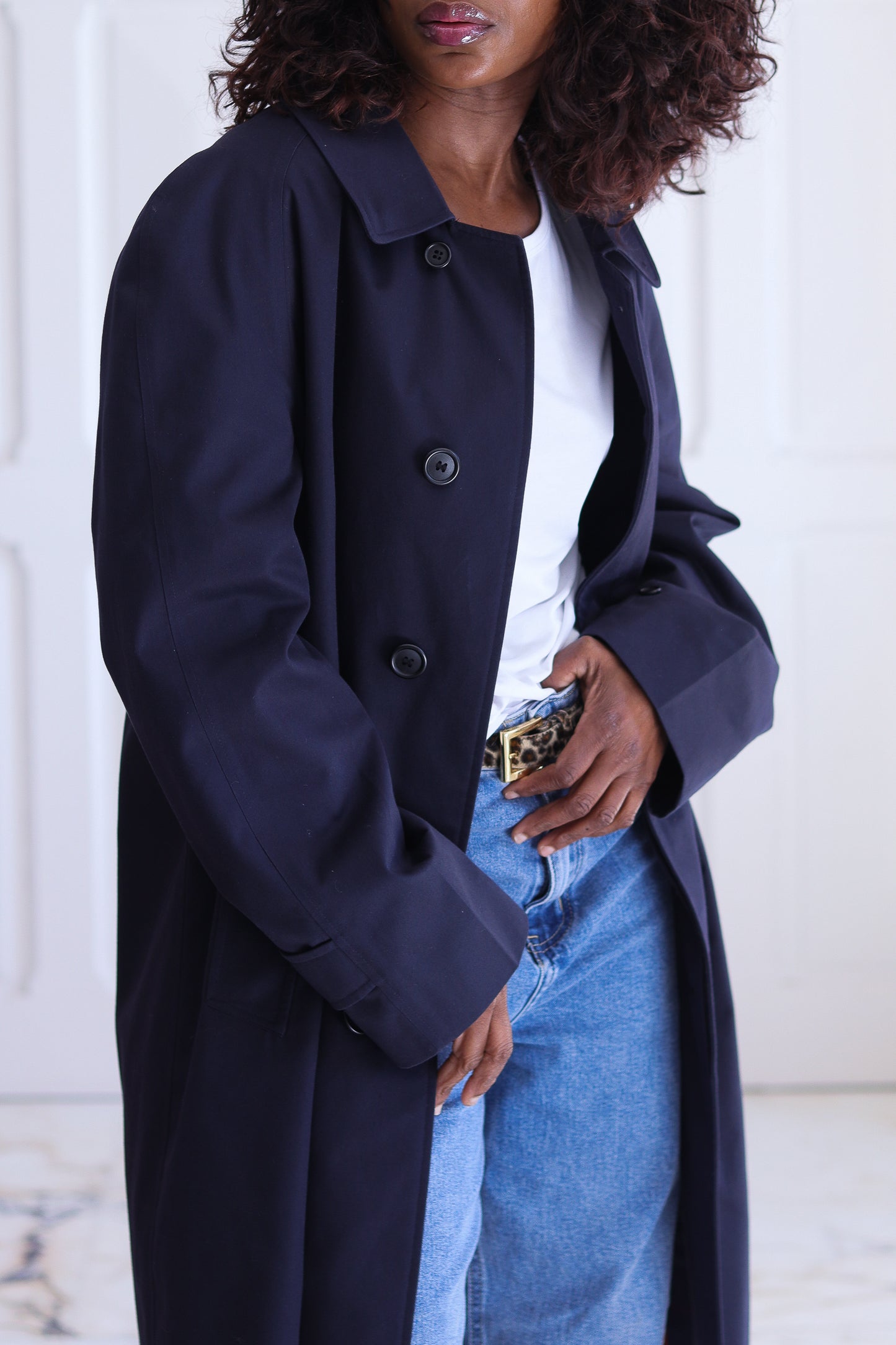 Burberry's long veste printemps