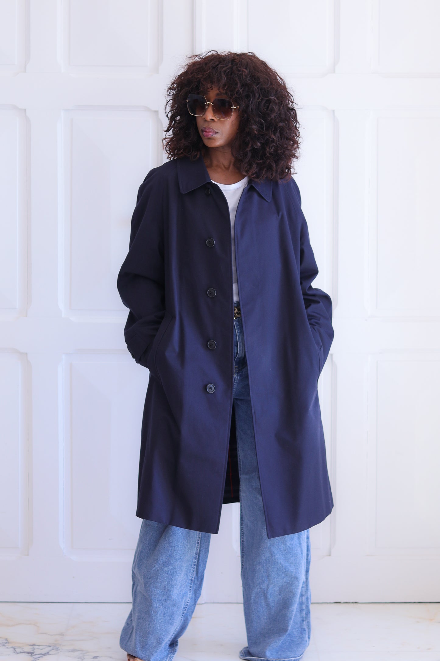 Burberry's long veste printemps