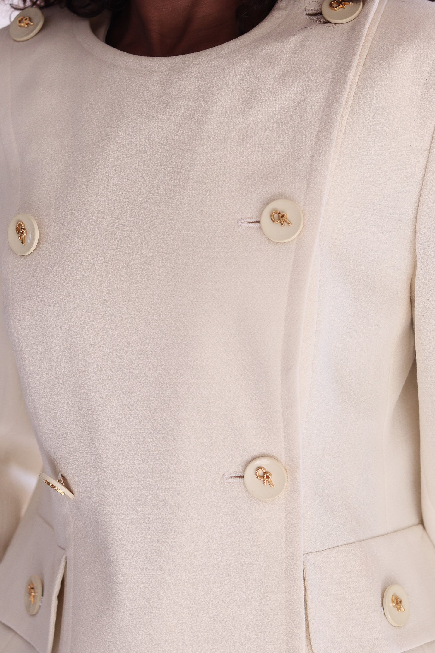 Caroline Rohmer veste croisée courte